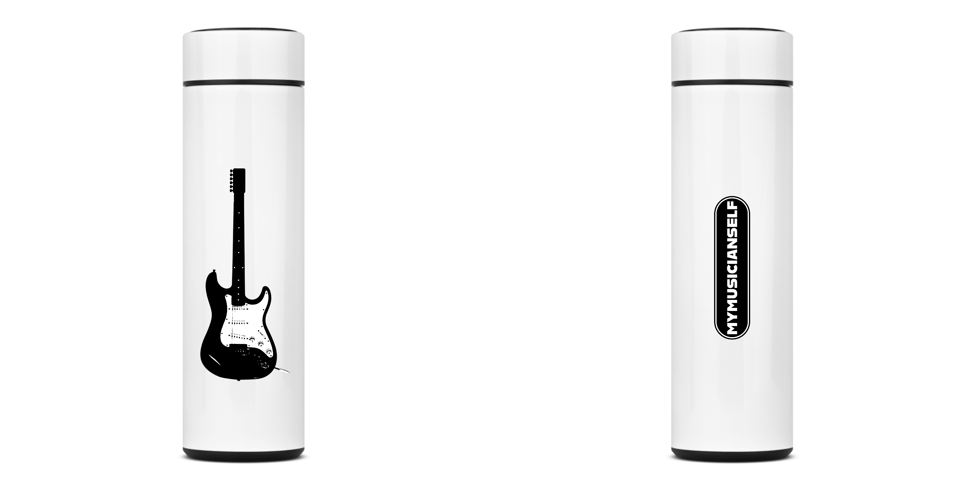 Nome do produto: GARRAFA TÉRMICA - GUITARRA