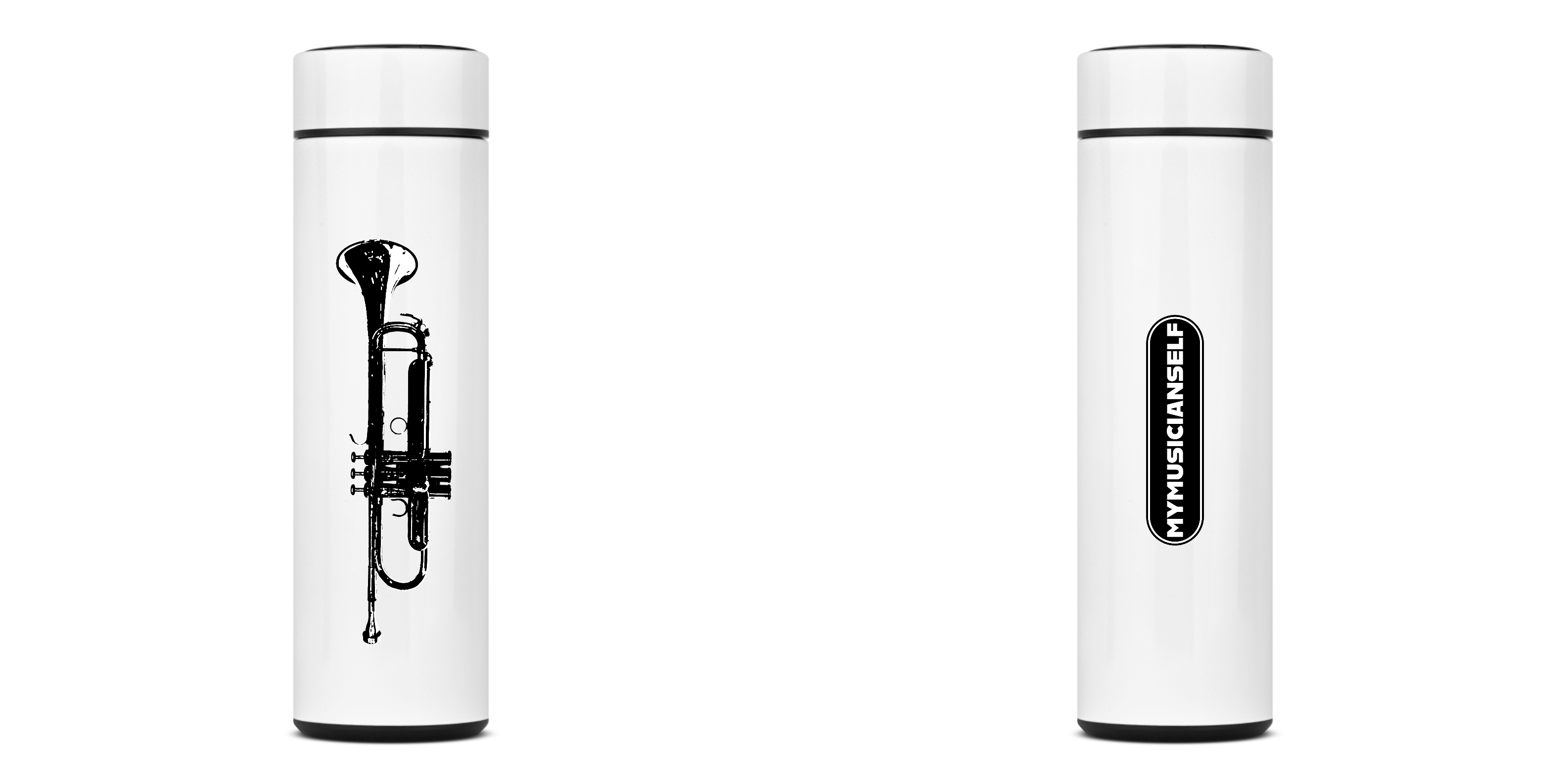 Nome do produto: GARRAFA TÉRMICA - TROMPETE