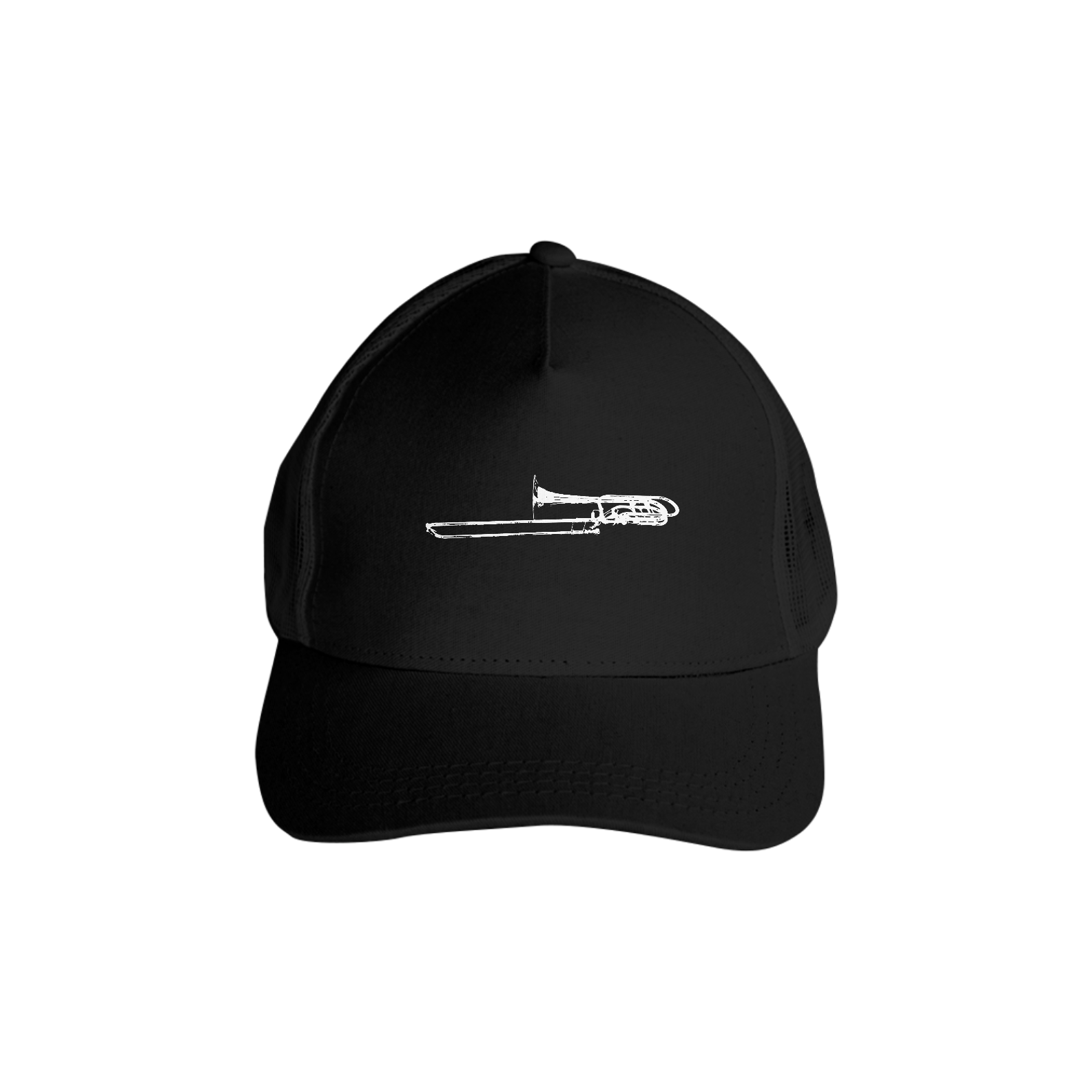 Nome do produto: BONÉ AMERICANO TROMBONE - PRETO