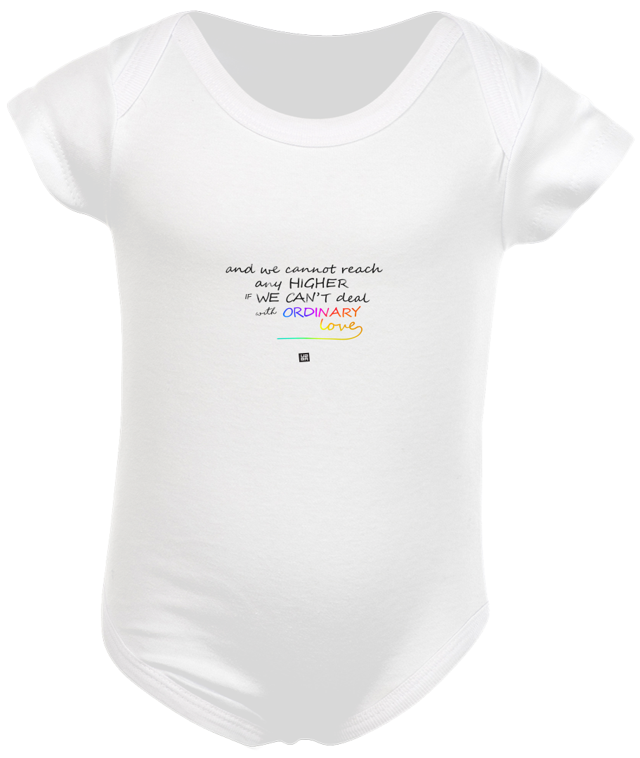 Nome do produto: Body Infantil U2 - Ordinary Love