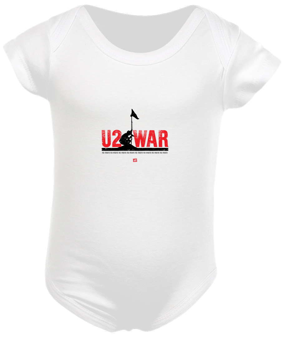 Nome do produto: Body Infantil U2 - War