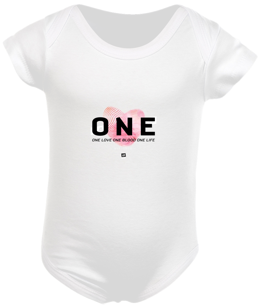 Nome do produto: Body Infantil U2 - One