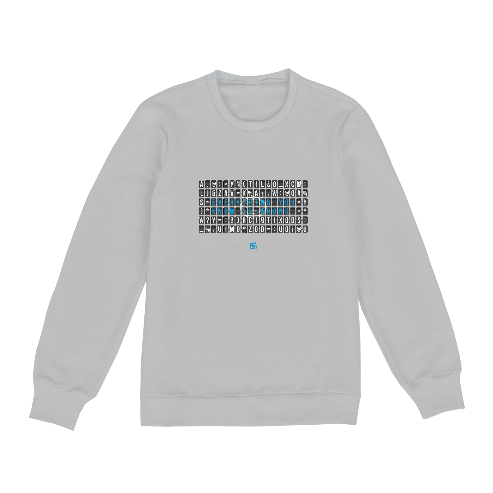 Nome do produto: Moletom U2 - Everything You Know Is Wrong