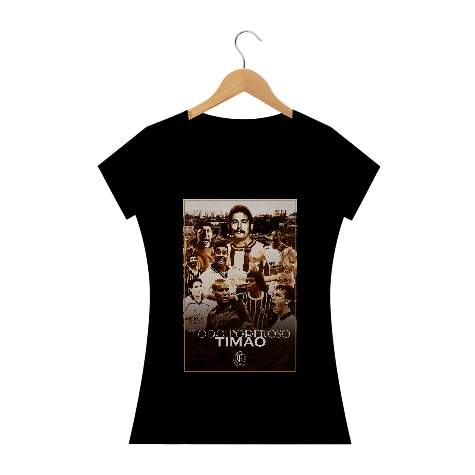 Nome do produto: Poderoso Timão Baby Long | Índio Design