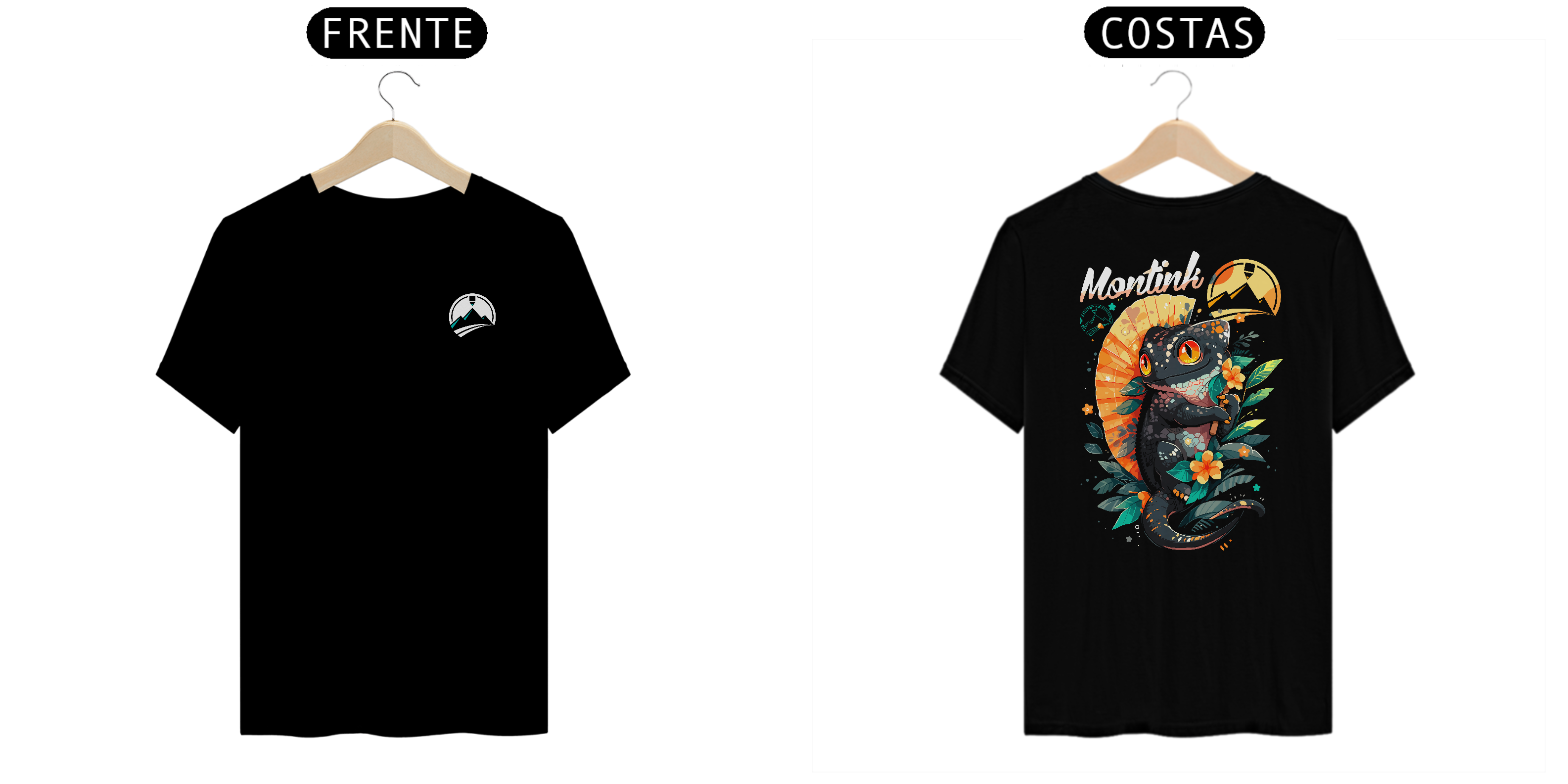 Camiseta Pima - Camaleão