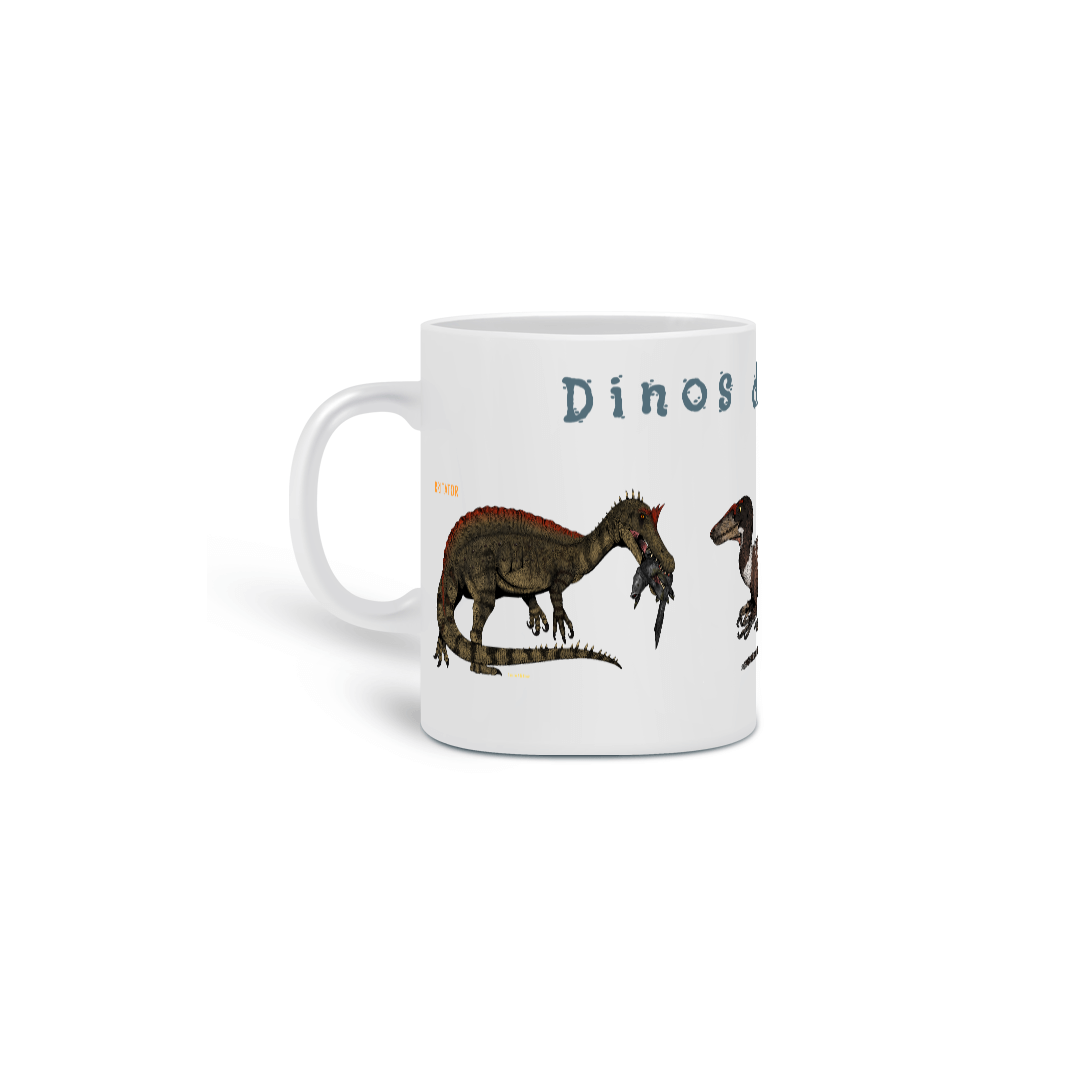 Nome do produto: Caneca Dinos do Araripe
