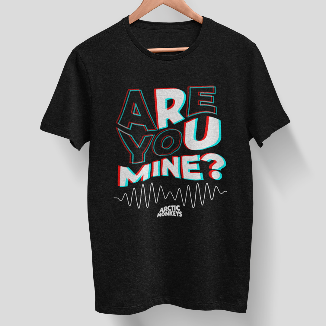 Camiseta Arctic Monkeys R U Mine - Algodão 100% Unissex | Retrolhama