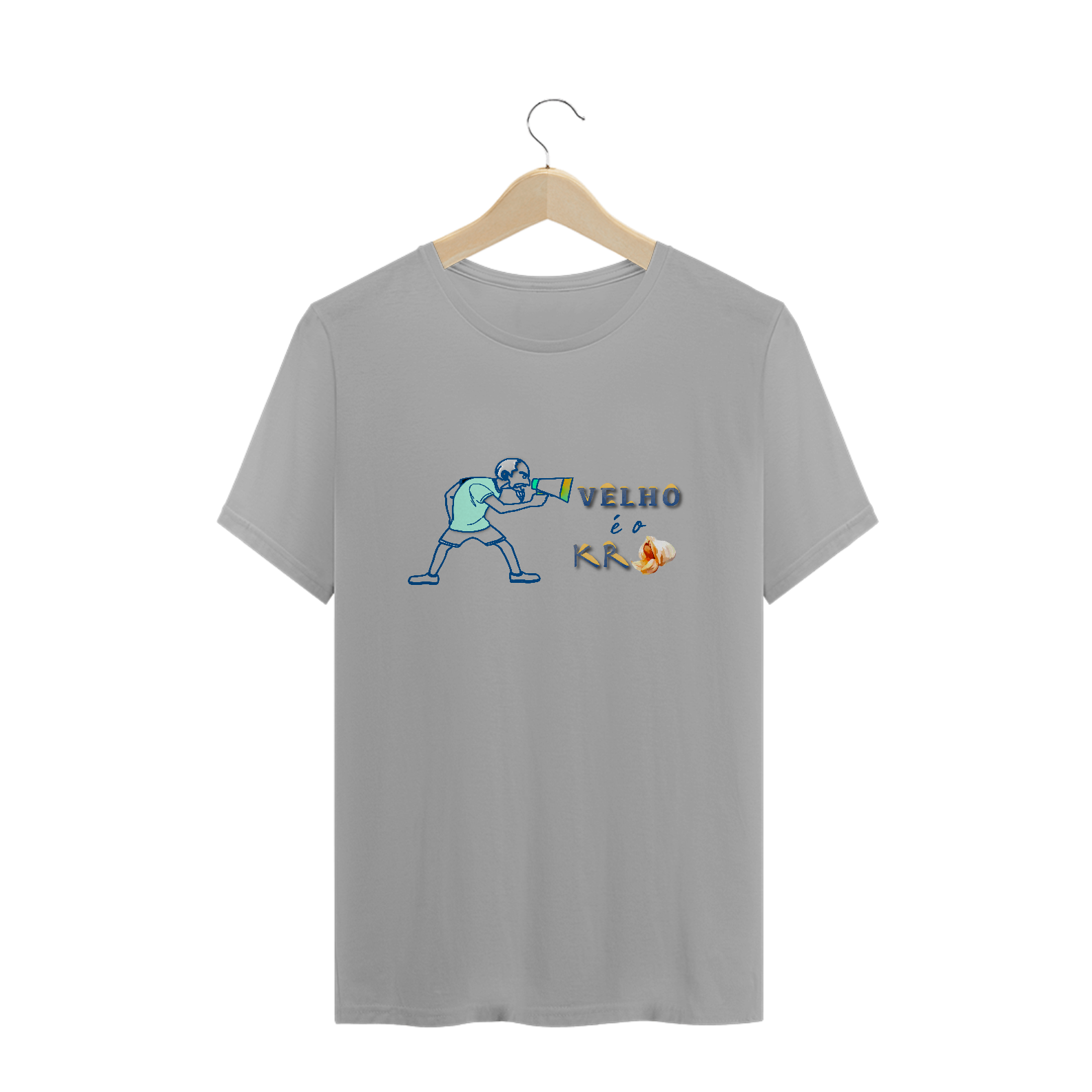 Nome do produto  Camiseta Velho é o K