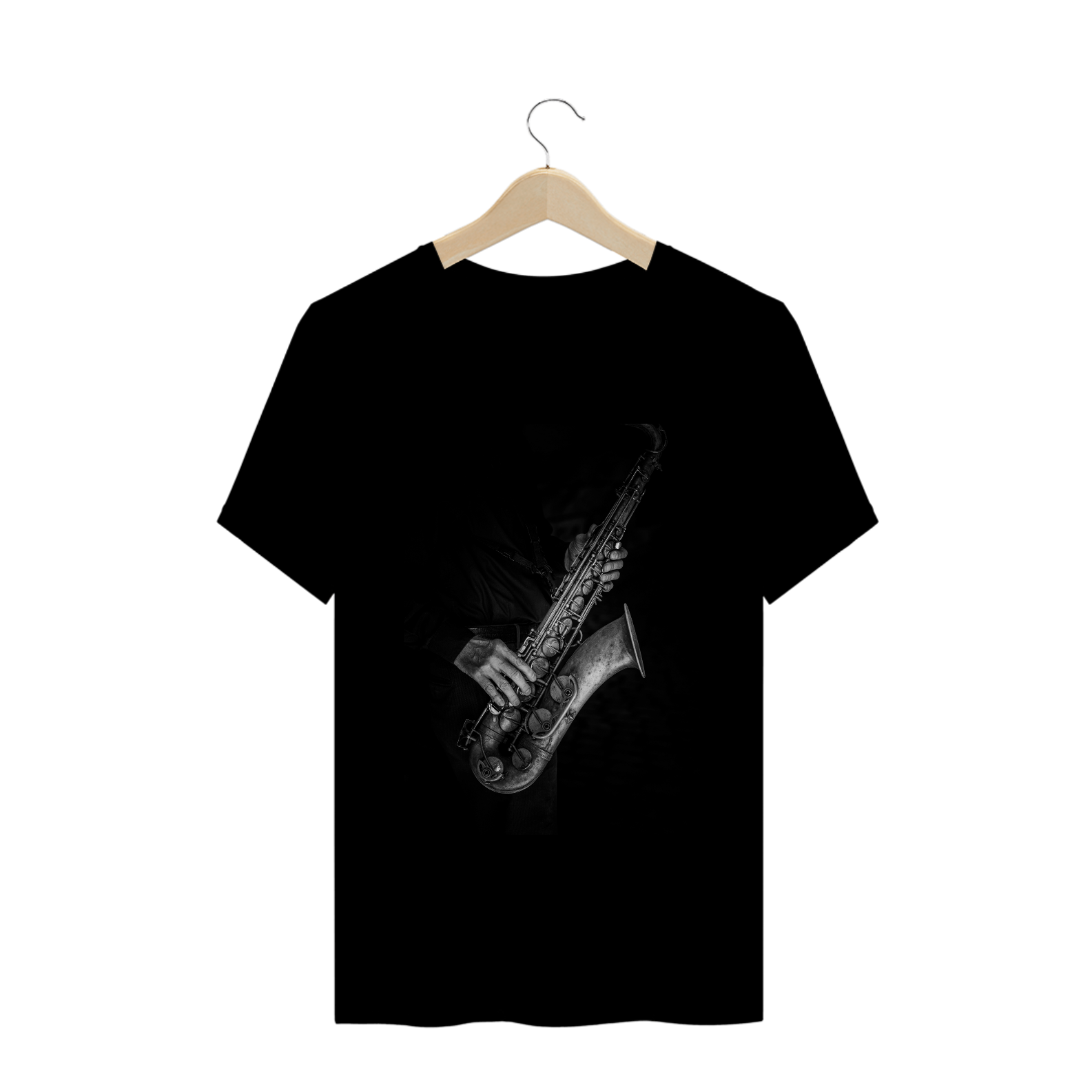 Nome do produto: Camiseta Preta Old Sax