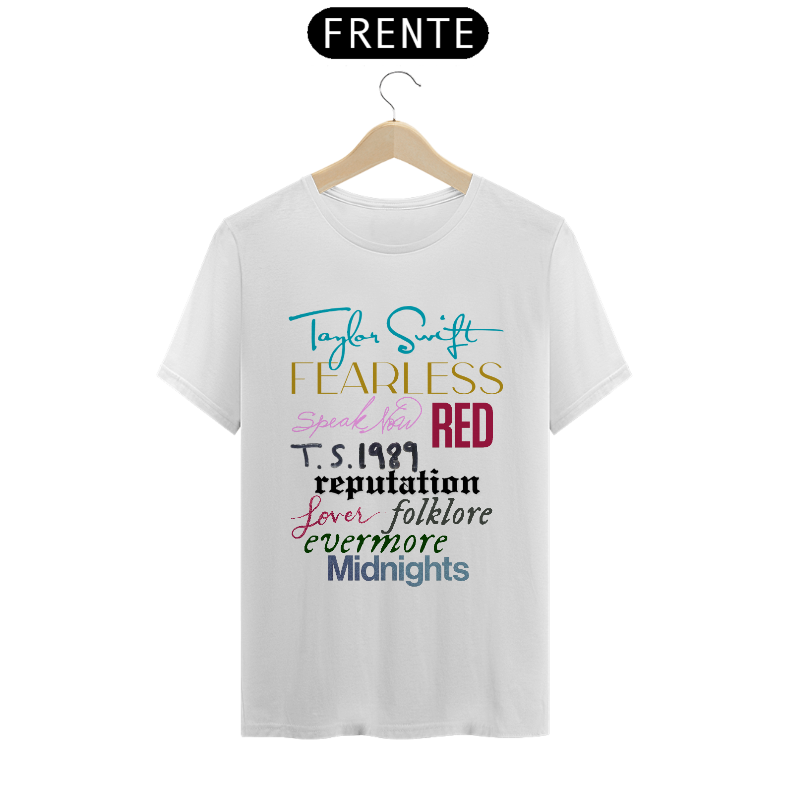 Nome do produto: Camiseta Taylor Swift