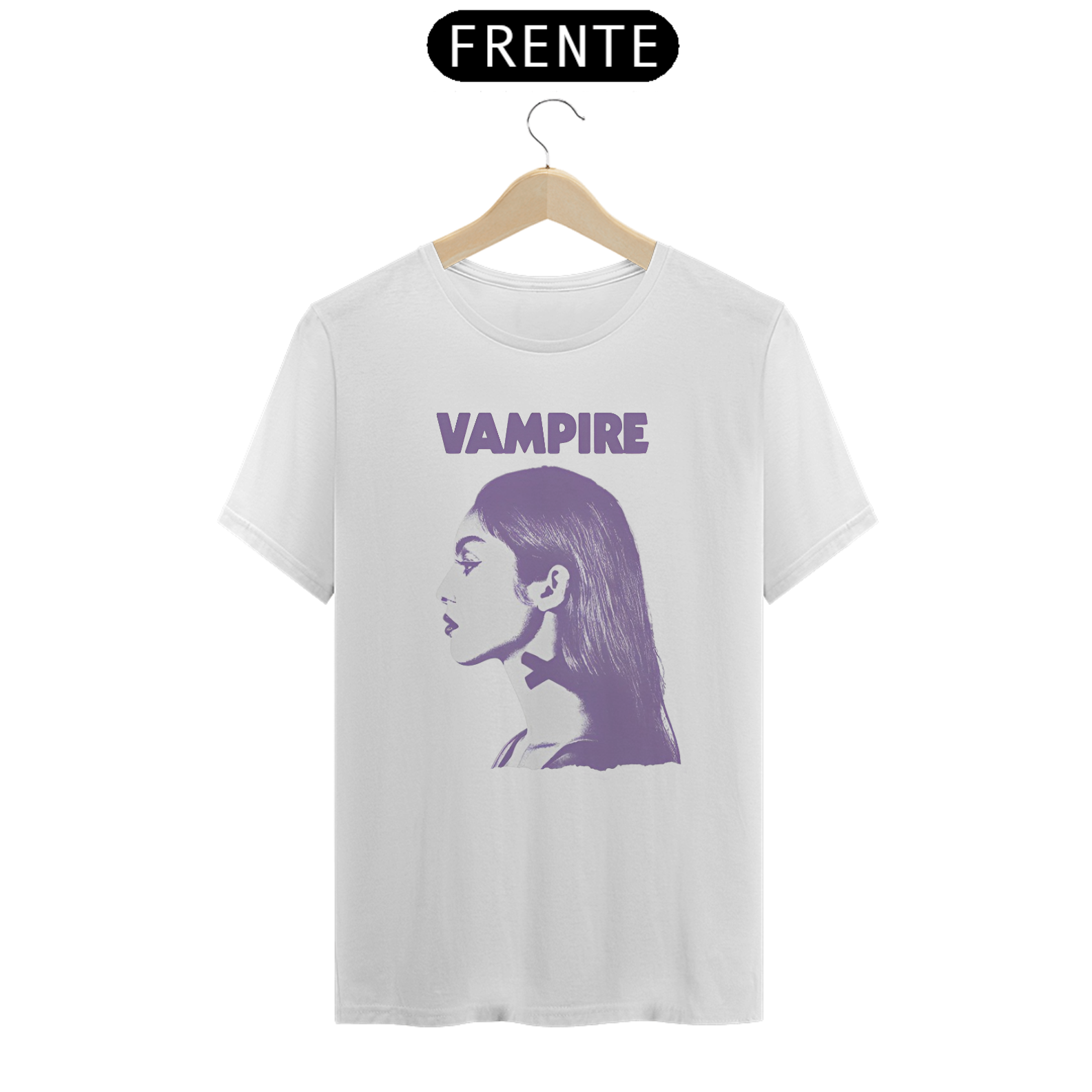 Nome do produto: Camiseta Olivia Rodrigo Vampire