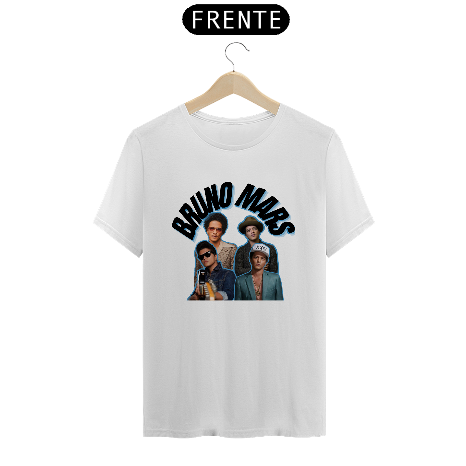 Nome do produto: Camiseta Bruno Mars