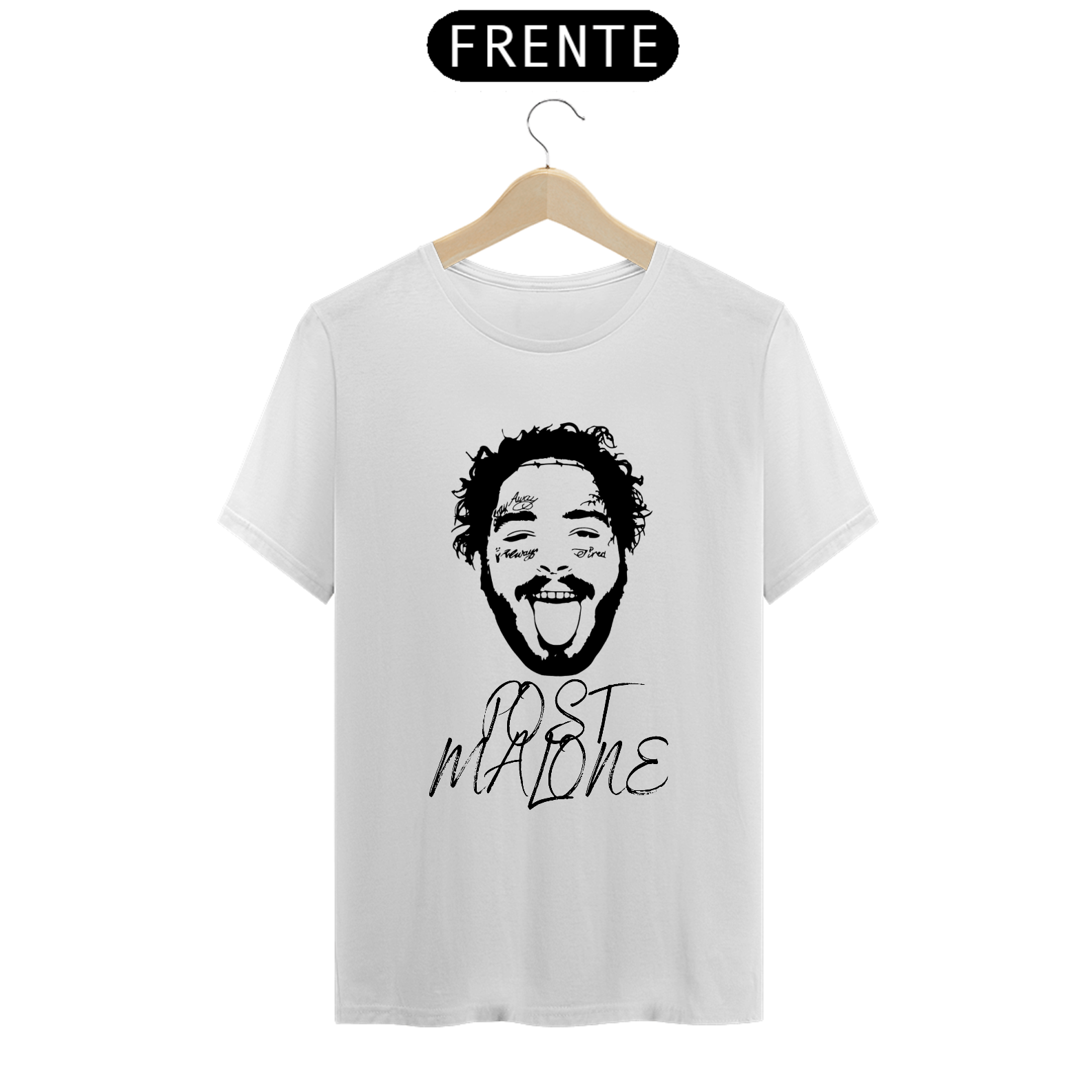 Nome do produto: Camiseta Post Malone