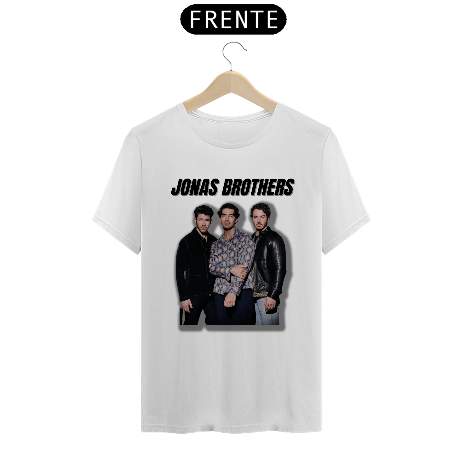 Nome do produto: Camiseta Jonas Brothers