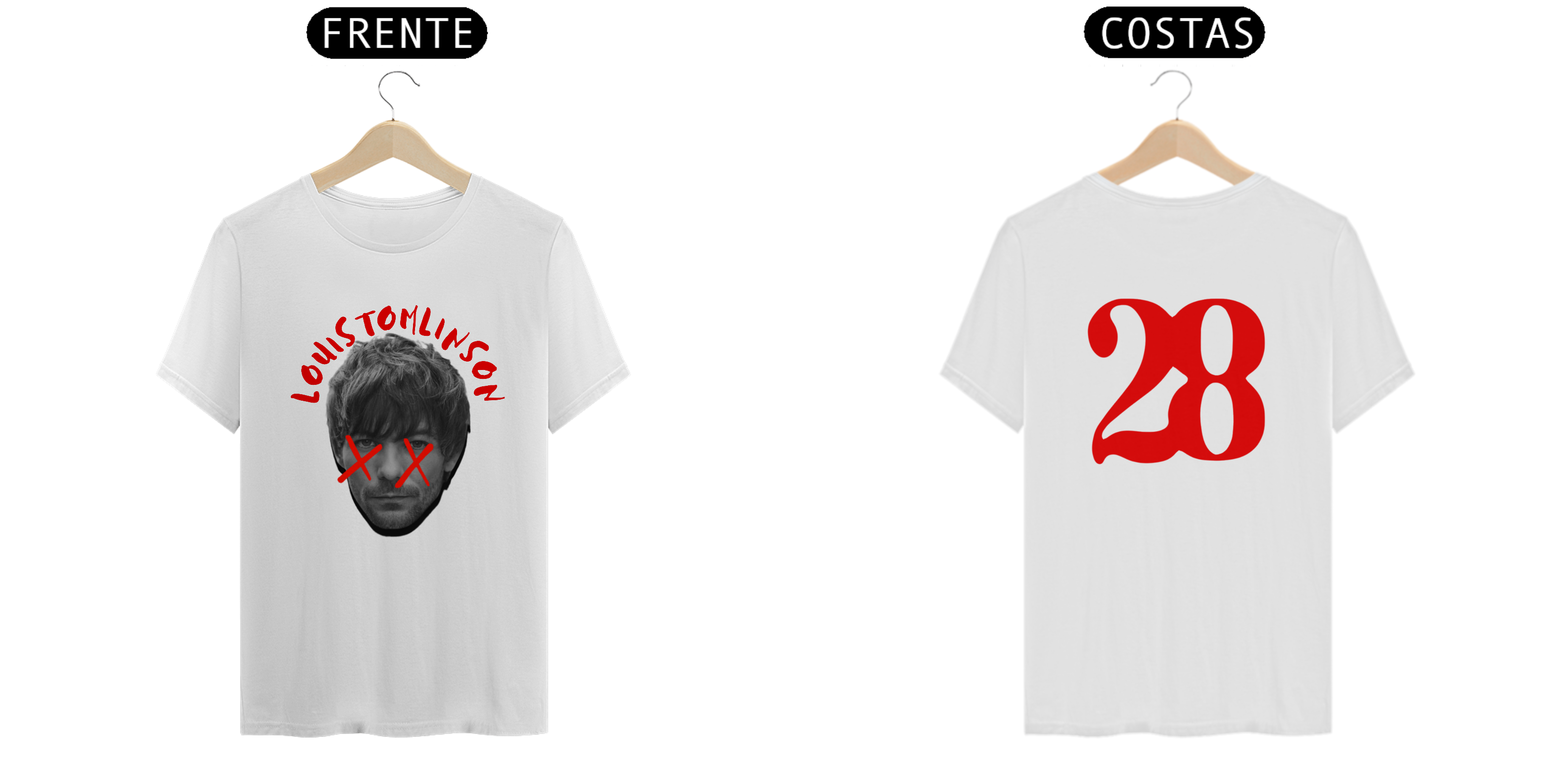 Nome do produto: Camiseta Louis Tomlinson