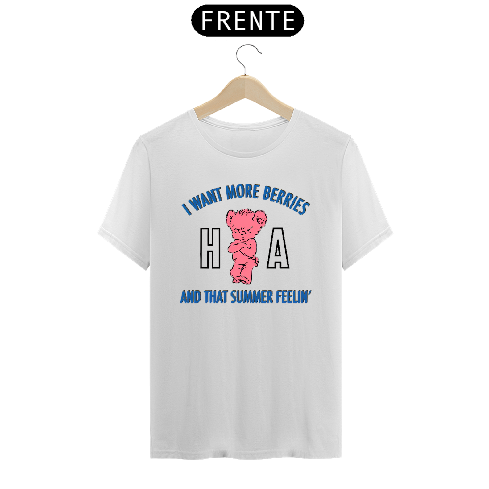 Nome do produto: Camiseta I want more berries and that summer feelin\' - Harry Styles