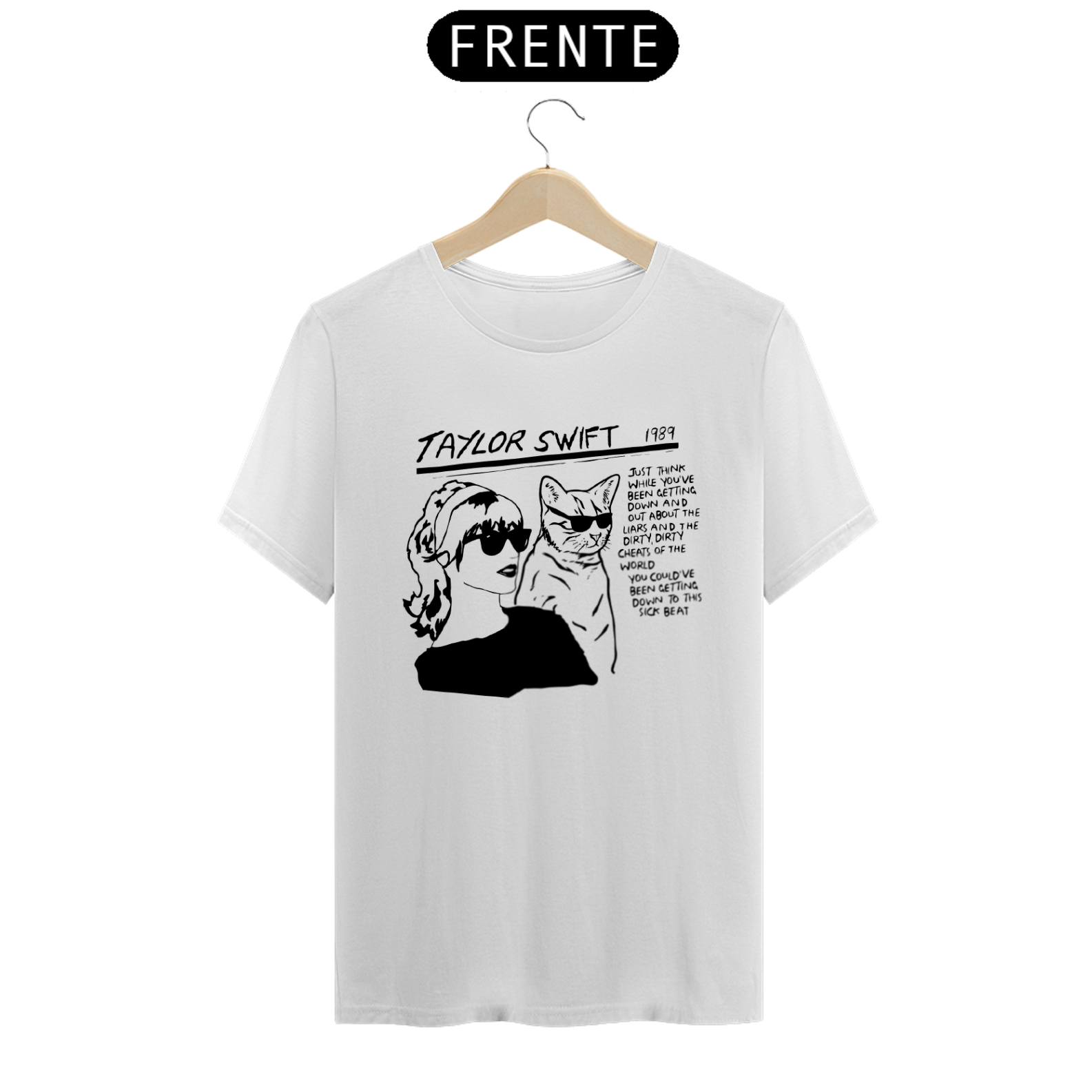 Nome do produto: Camiseta Taylor Swift