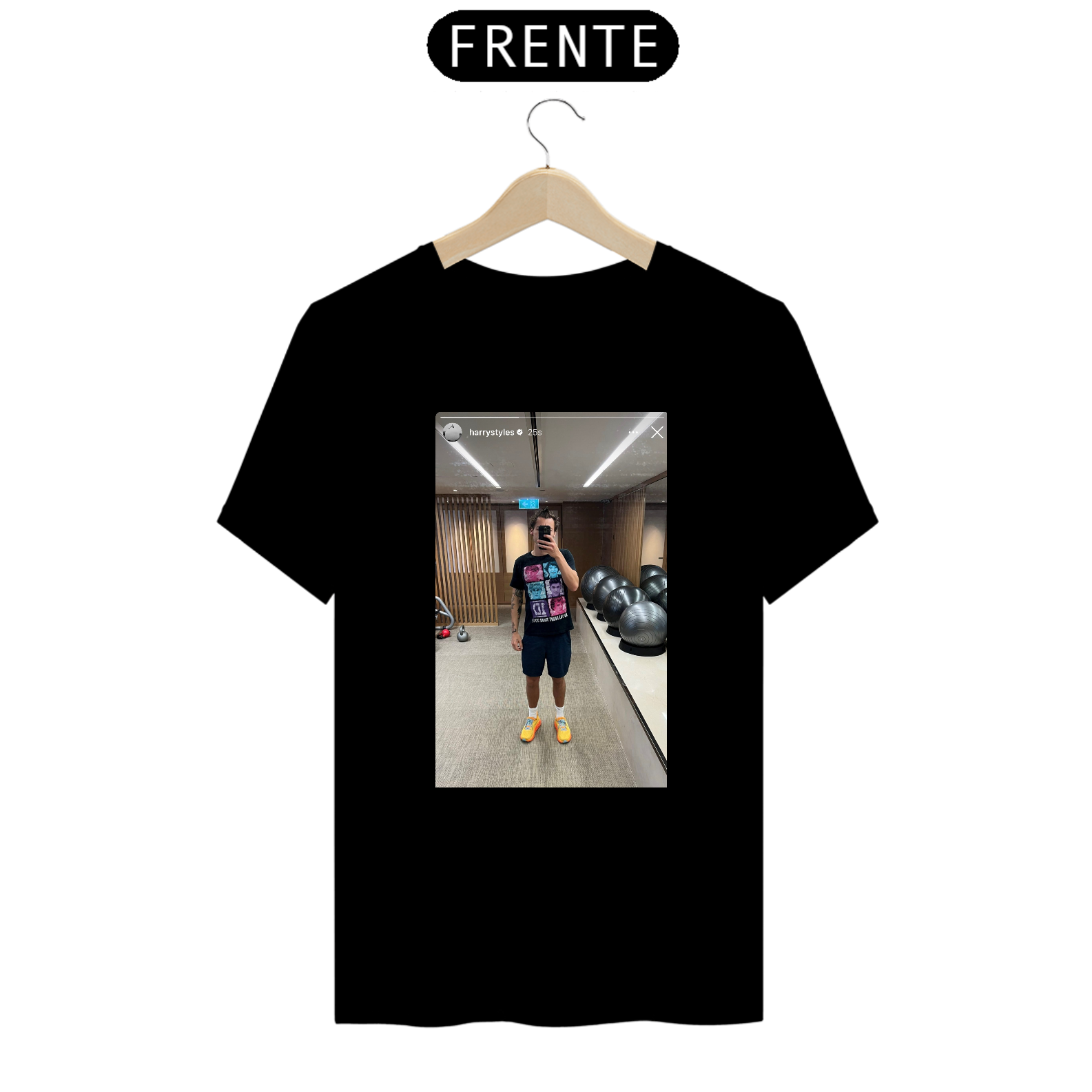 Nome do produto: Camiseta Harry Styles