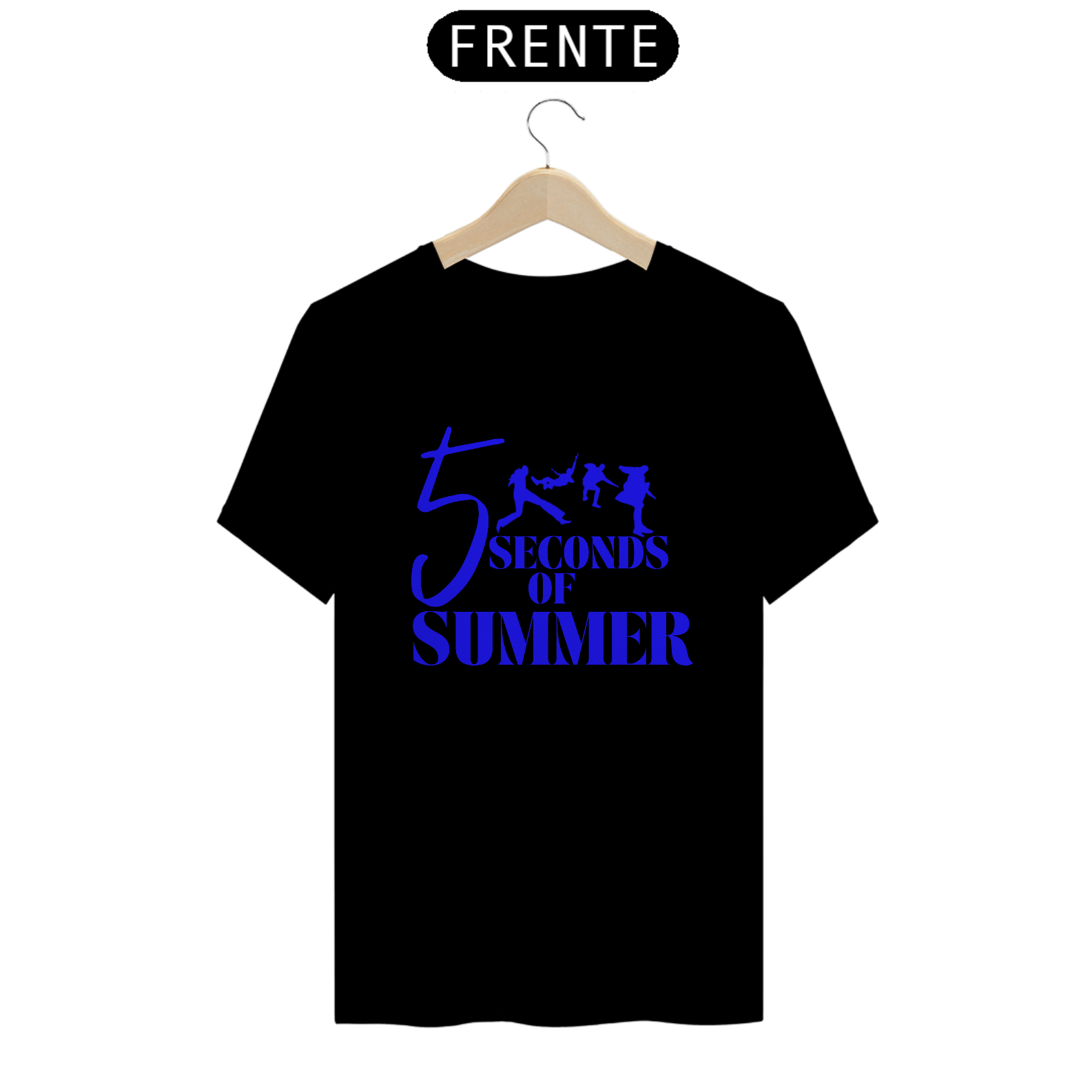 Nome do produto: Camiseta 5 seconds of summer
