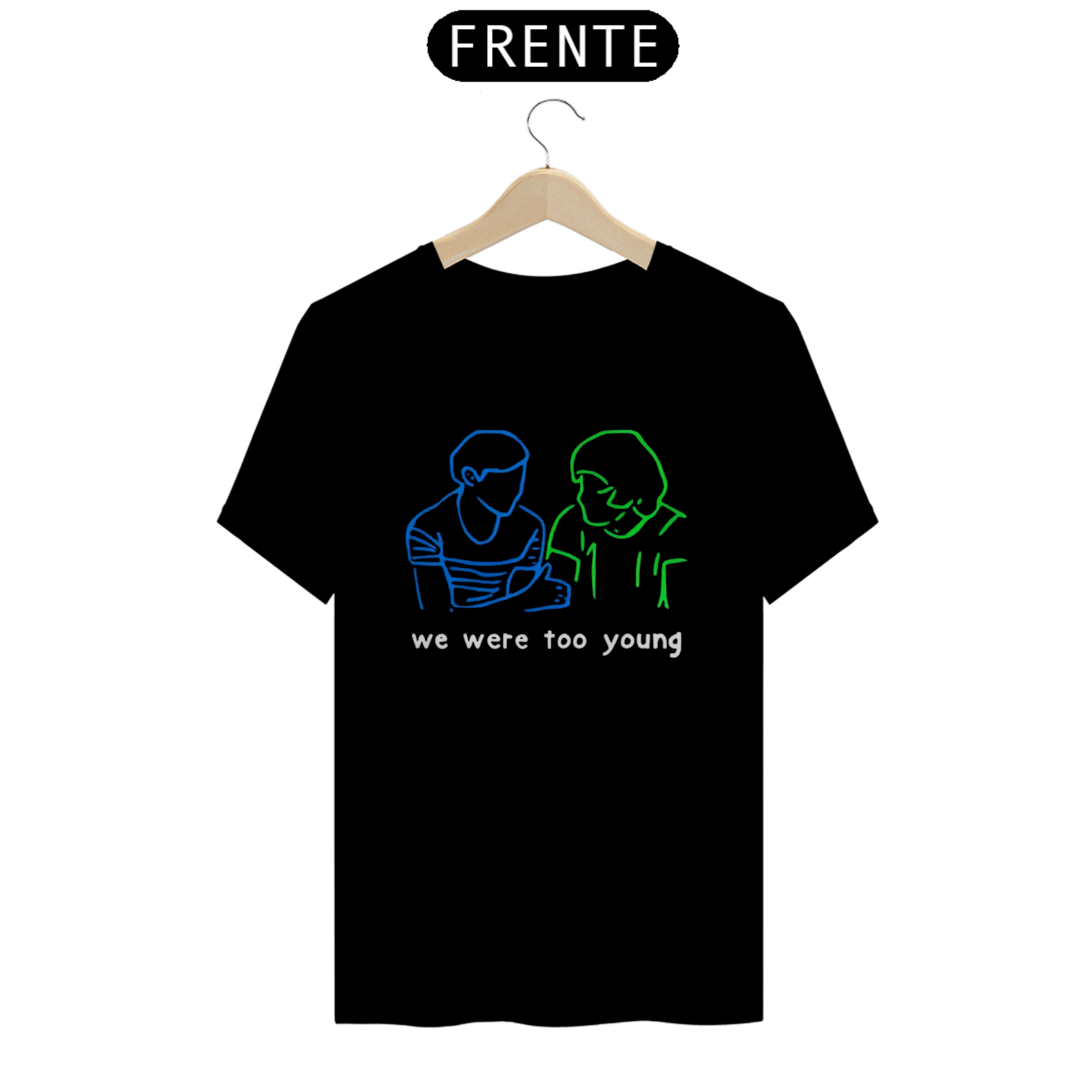 Nome do produto: Camiseta Larry We Were Too Young