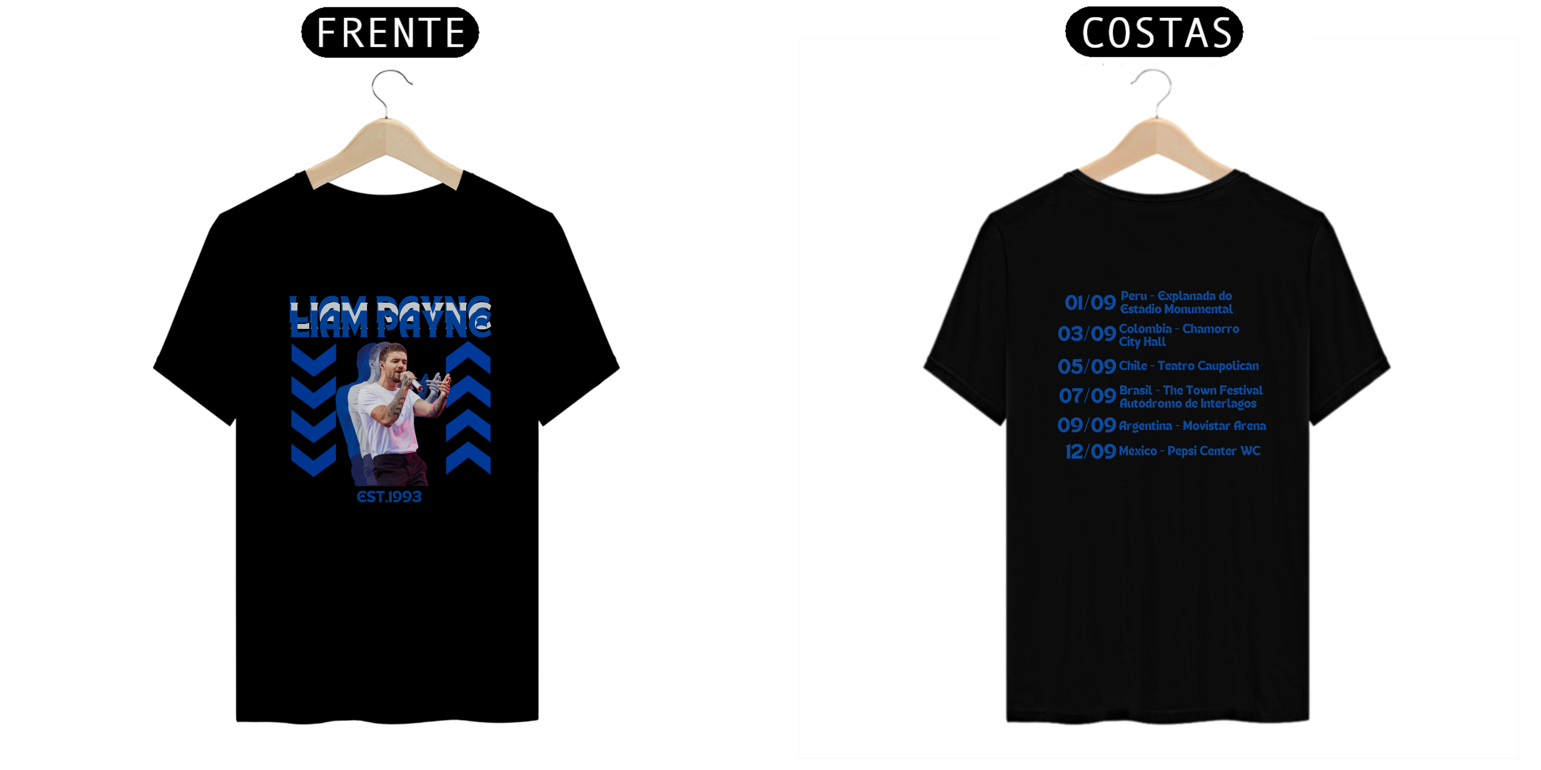 Nome do produto: Camiseta Liam Payne