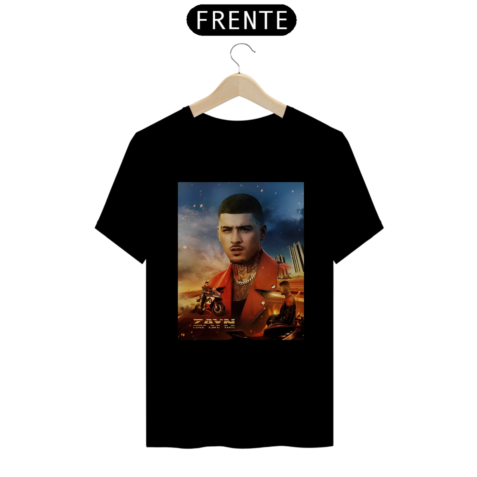 Nome do produto: Camiseta Zayn Malik
