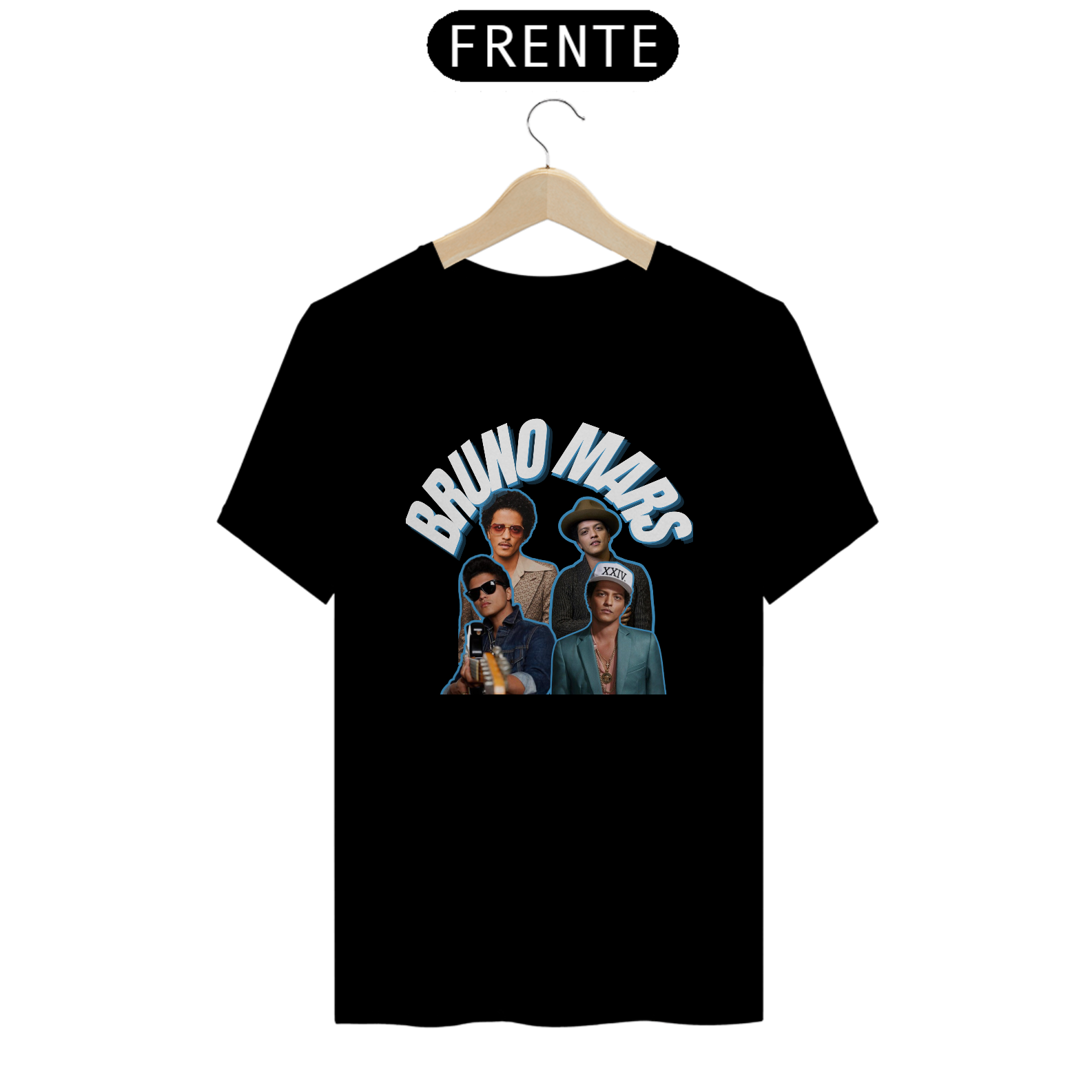 Nome do produto: Camiseta Bruno Mars