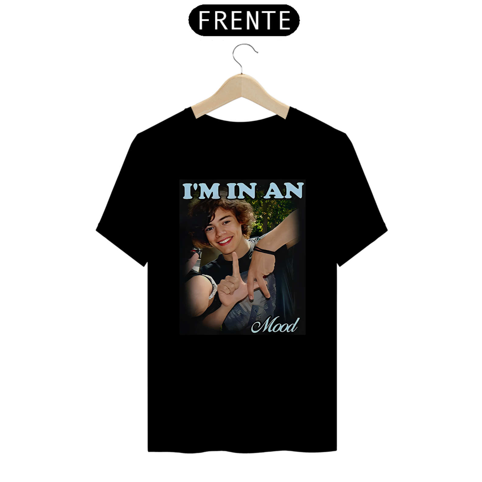 Nome do produto: Camiseta Harry Styles I\'m in a La Mood