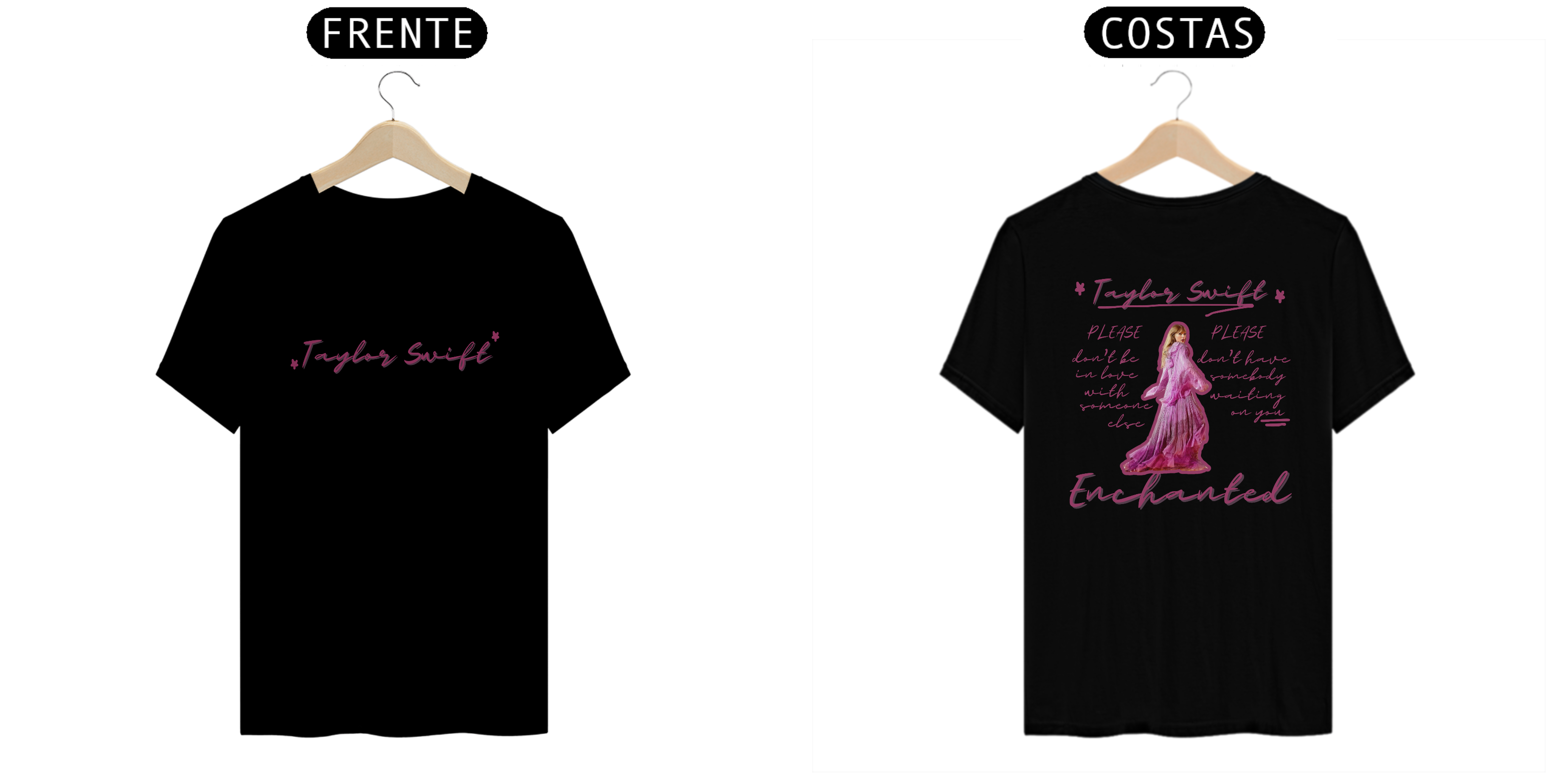 Nome do produto: Camiseta Taylor Swift Enchanted
