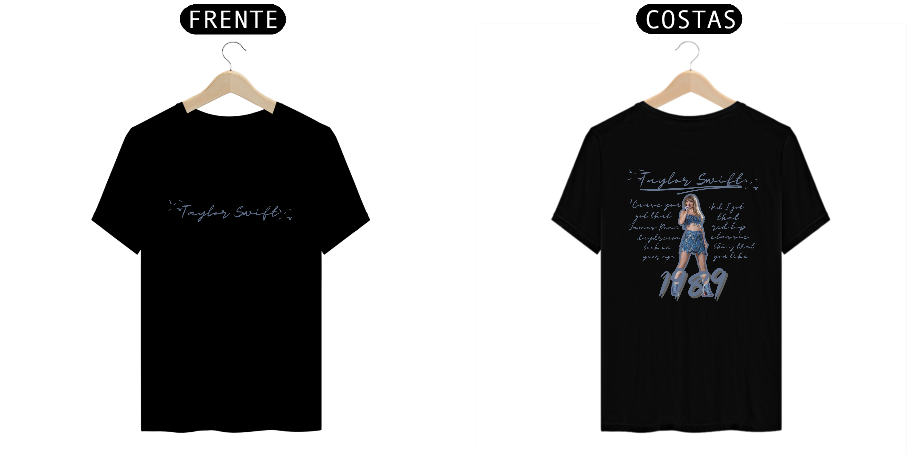 Nome do produto: Camiseta Taylor Swift 1989