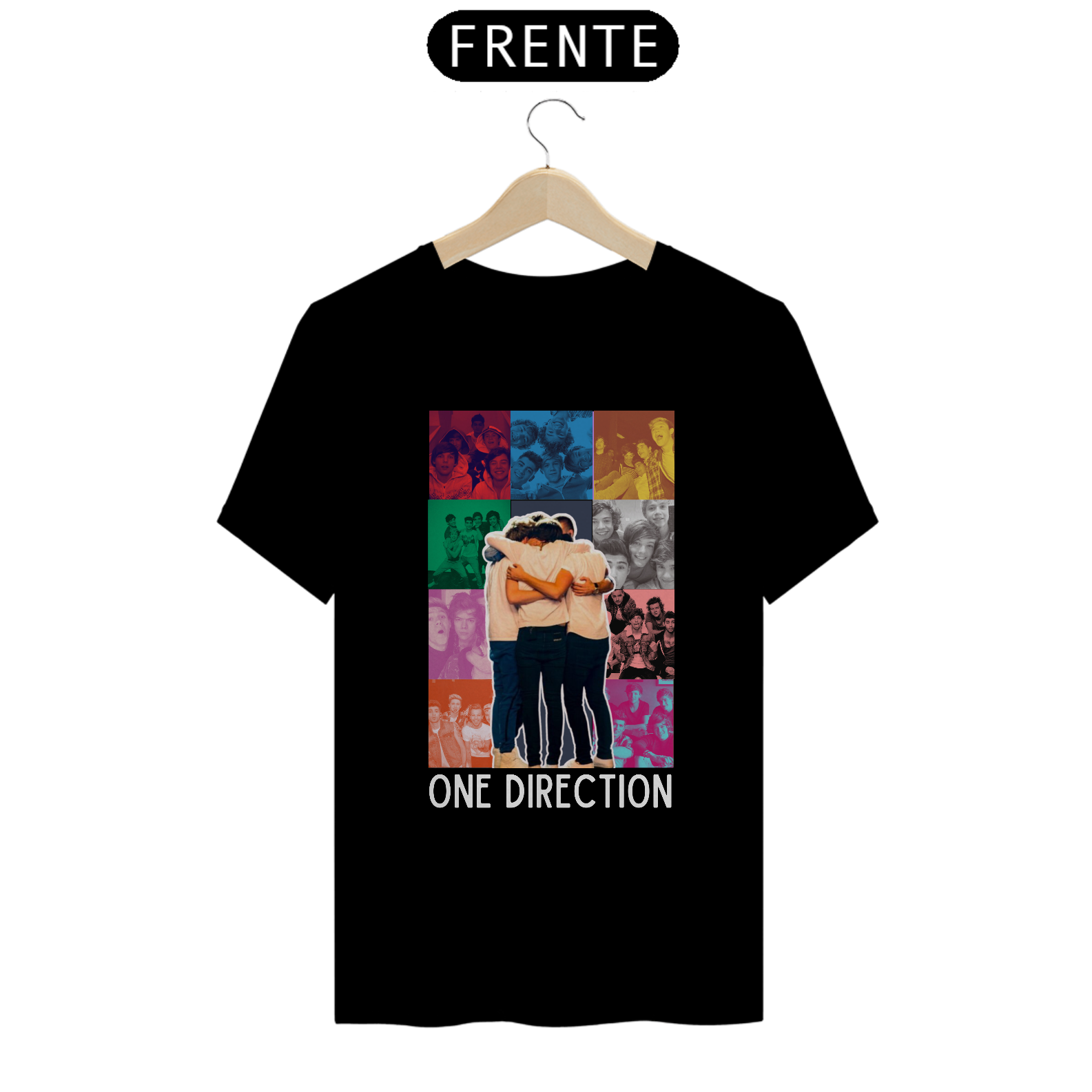 Nome do produto: Camiseta One Direction