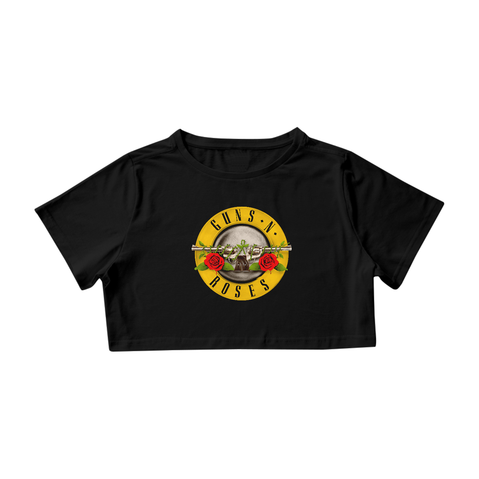 Nome do produto: Cropped Guns N\' Roses
