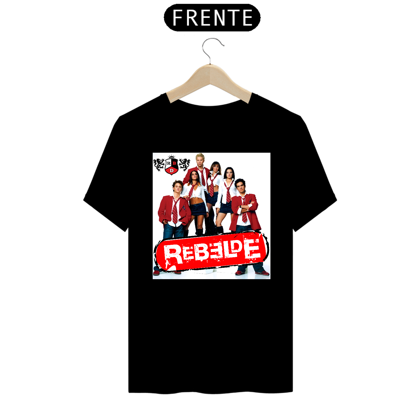 Nome do produto: Camiseta RBD