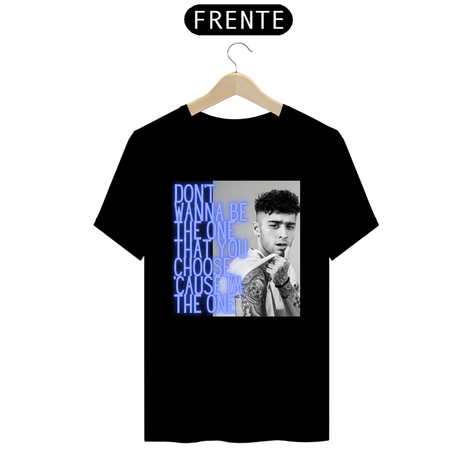 Nome do produto: Camiseta Zayn Malik