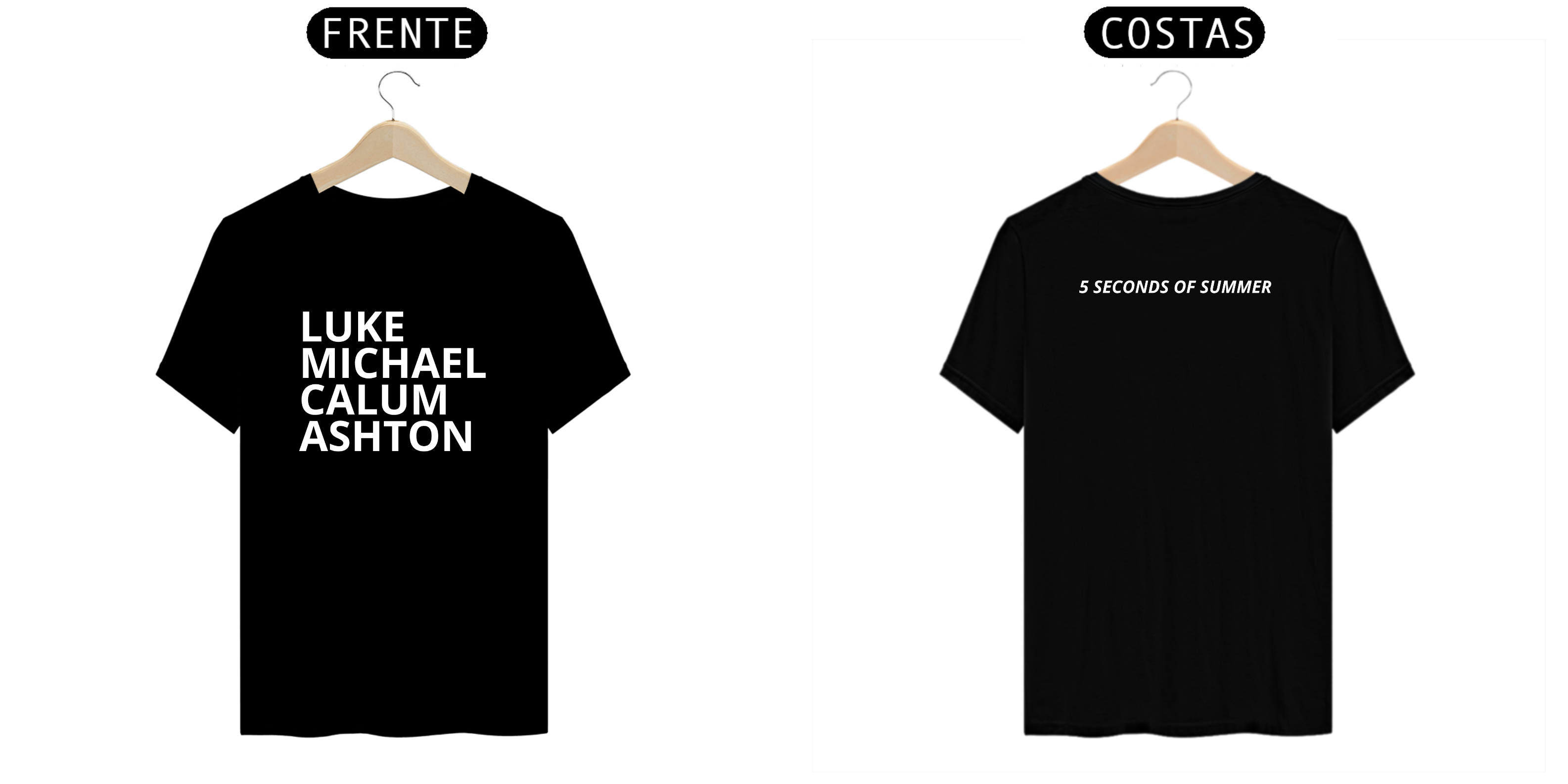 Nome do produto: Camiseta 5 Seconds of Summer
