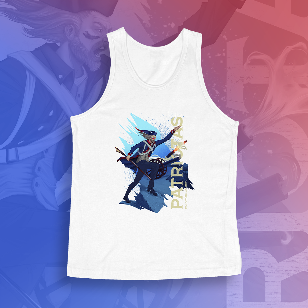 Nome do produto: New England - Revolutionary war (regata)