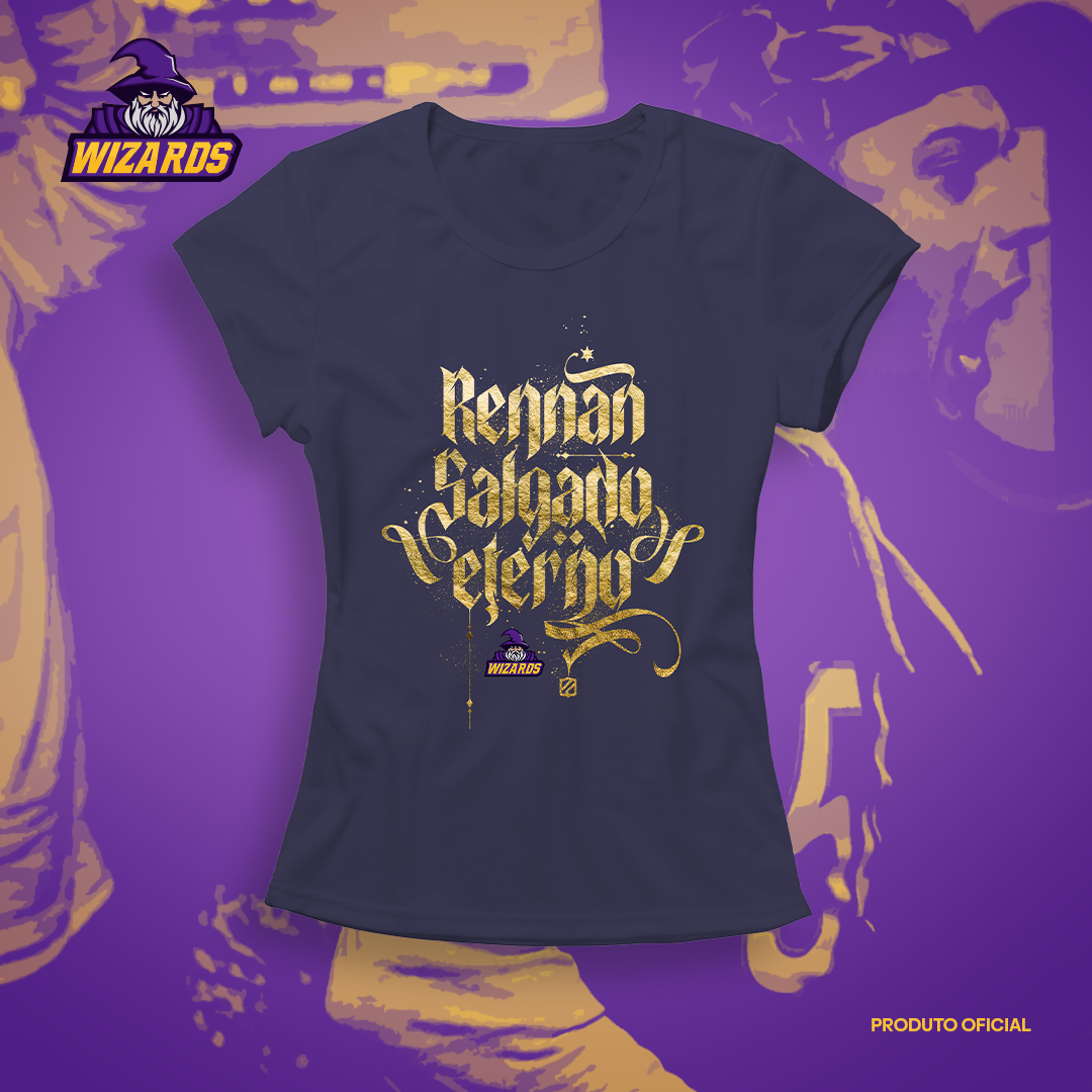 Nome do produto: Brasília Wizards - Rennan Salgado (baby long)