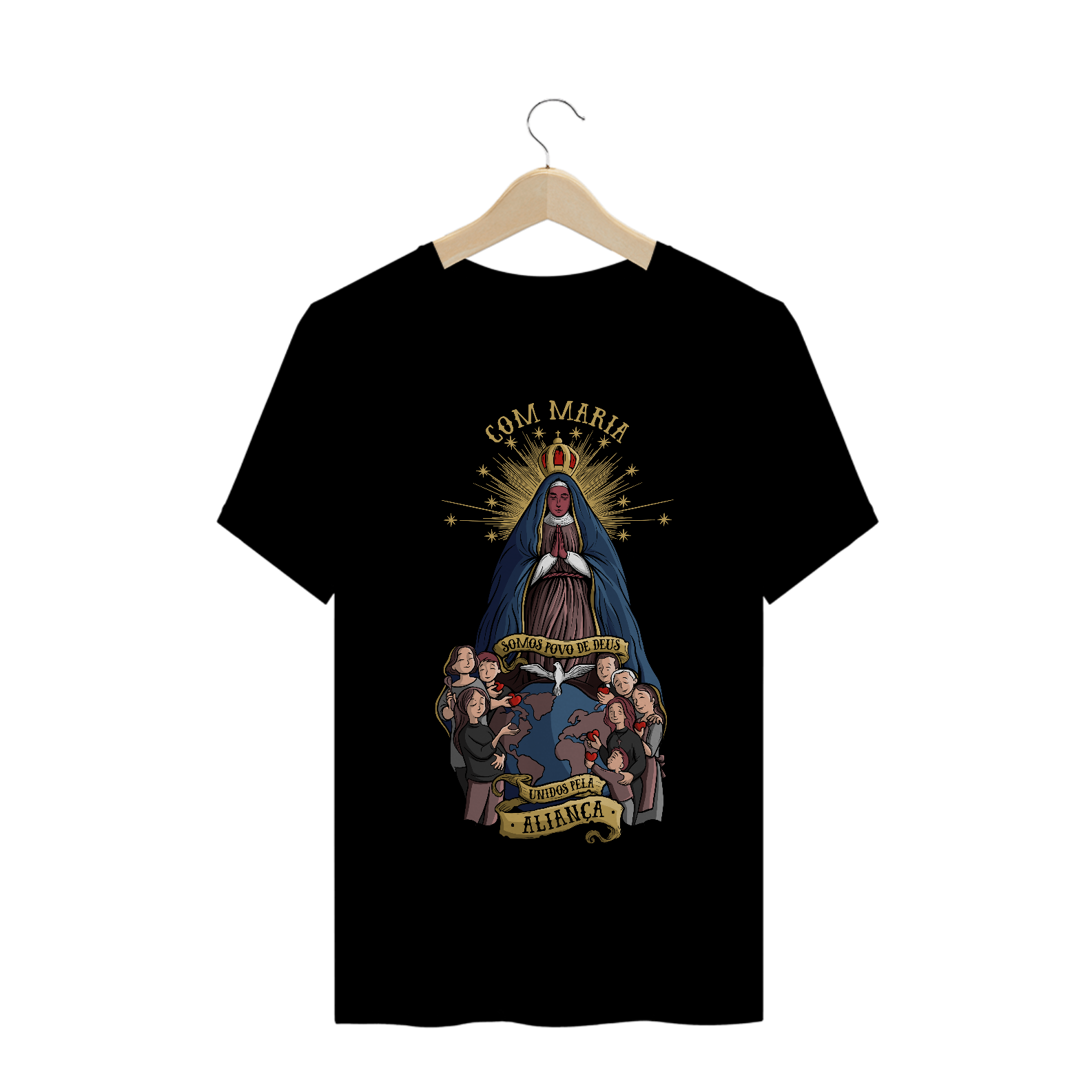 Nome do produto: Com Maria - Aparecida