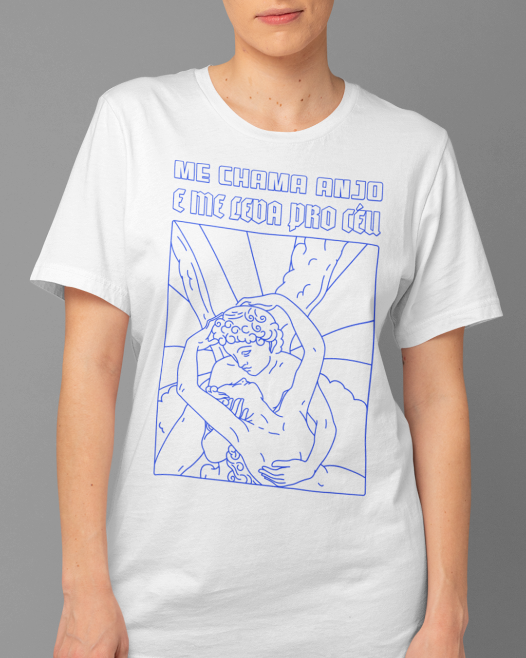 Nome do produto: Camiseta Me Leva Pro Céu