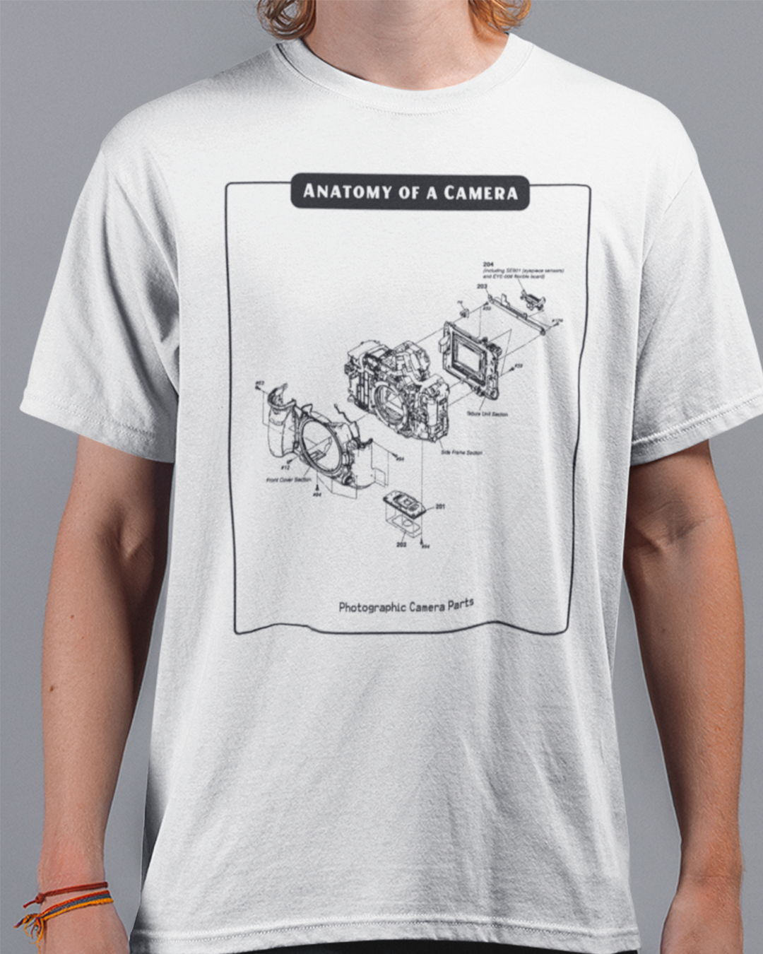 Nome do produto: Camiseta Anatomy Of A Camera