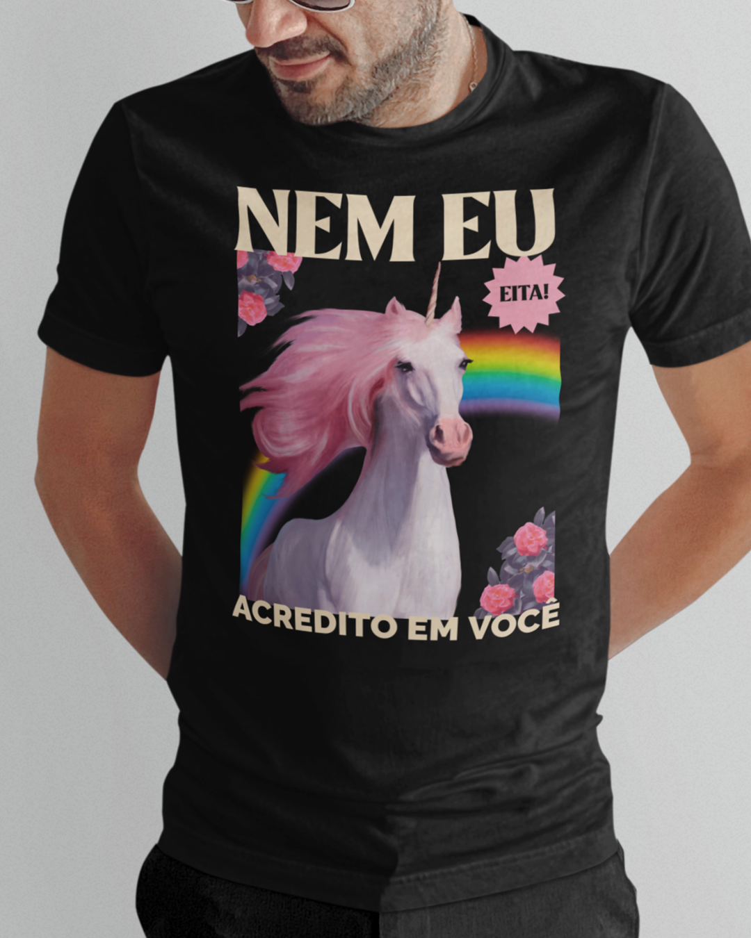 Nome do produto: Camiseta Nem Eu