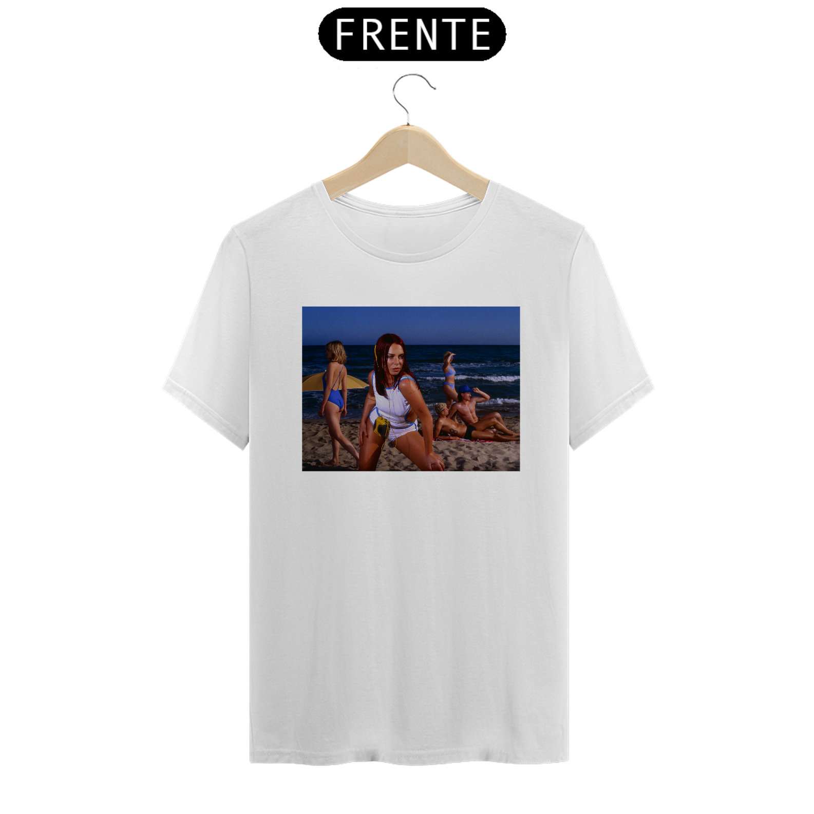 Camiseta Rose Gray - Louder, Please Photoshoot 