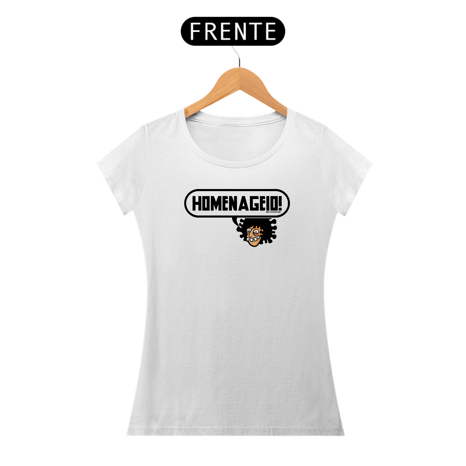 Homenageio baby Look Ricardo Piologo Cartoon