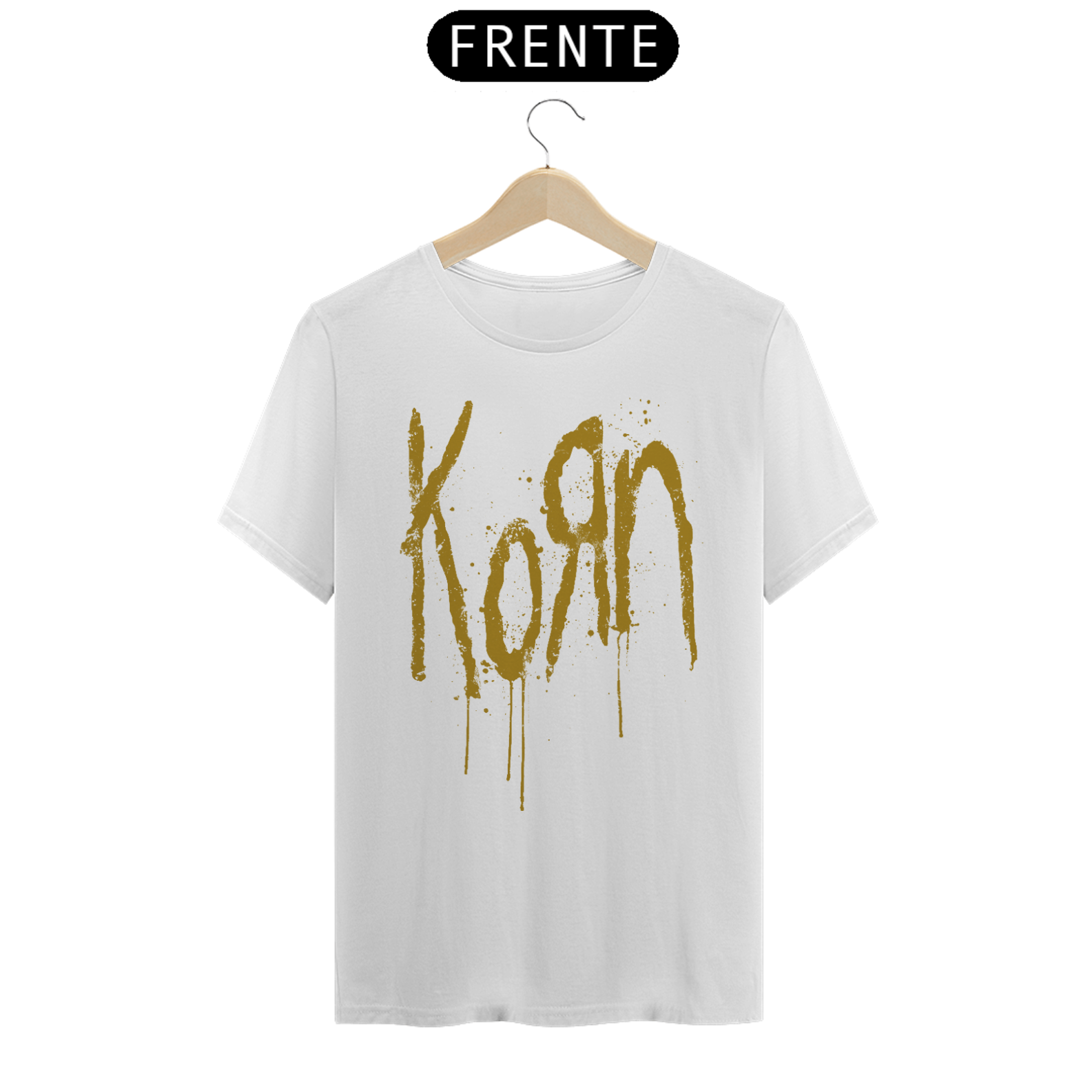 Camiseta Básica - Korn