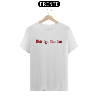 Camiseta Básica - Marilyn Manson