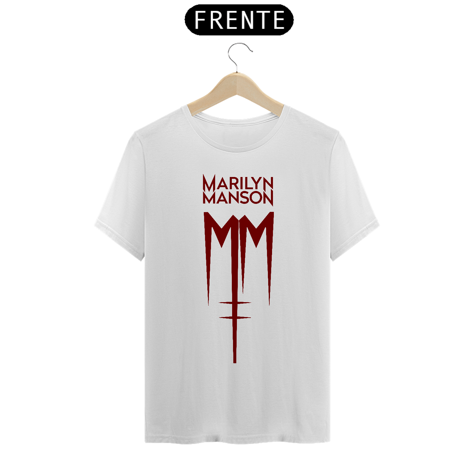 Camiseta Básica - Marilyn Manson