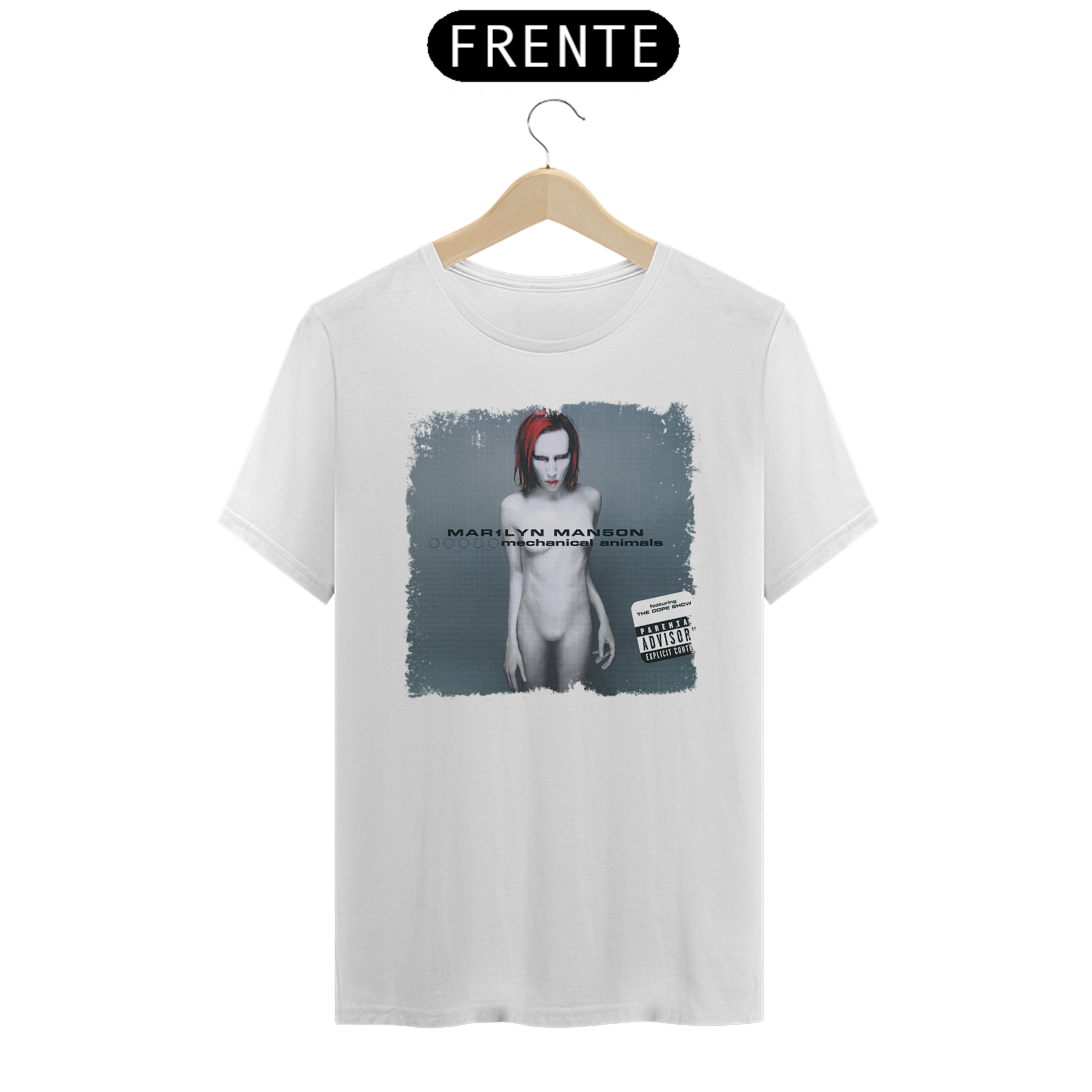 Camiseta Básica - Marilyn Manson