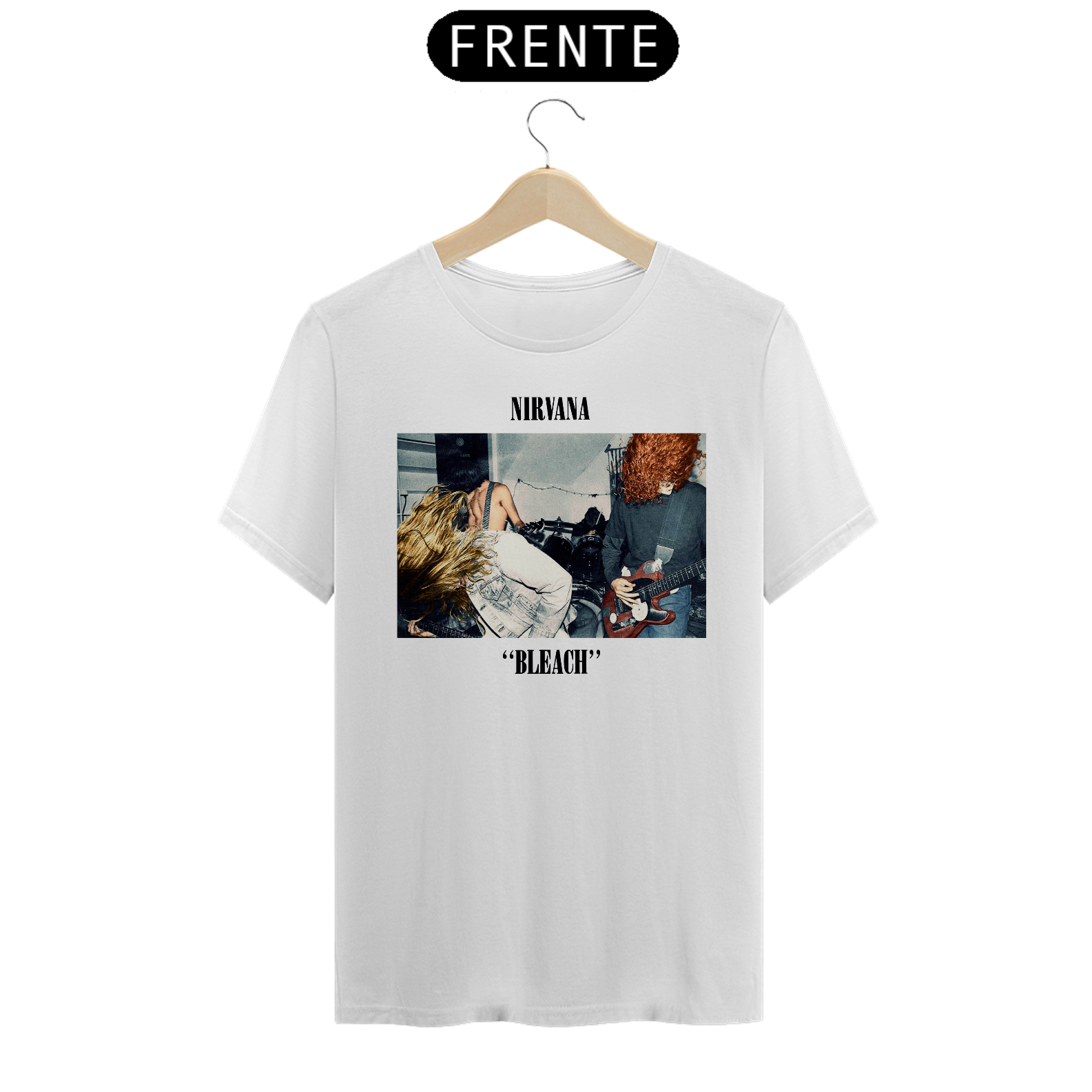 Camiseta Básica - Nirvana