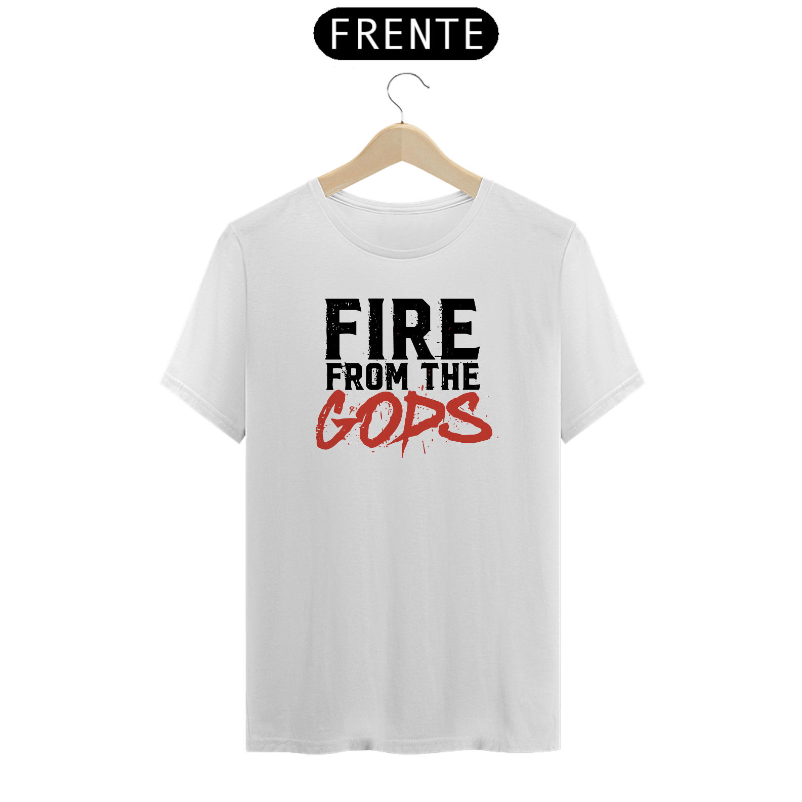 Camiseta Básica - Fire From The Gods