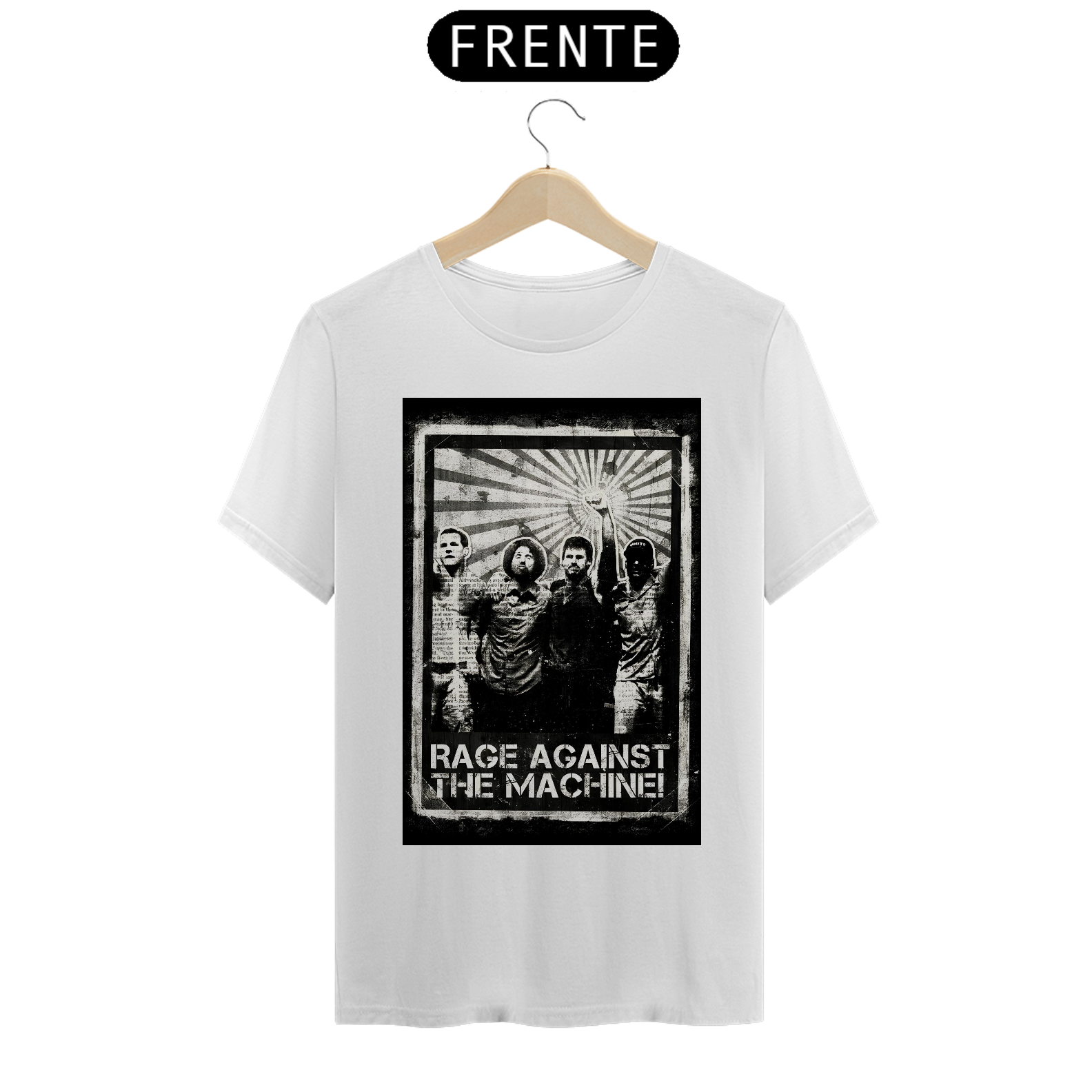 Camiseta Básica - Rage Against the Machine